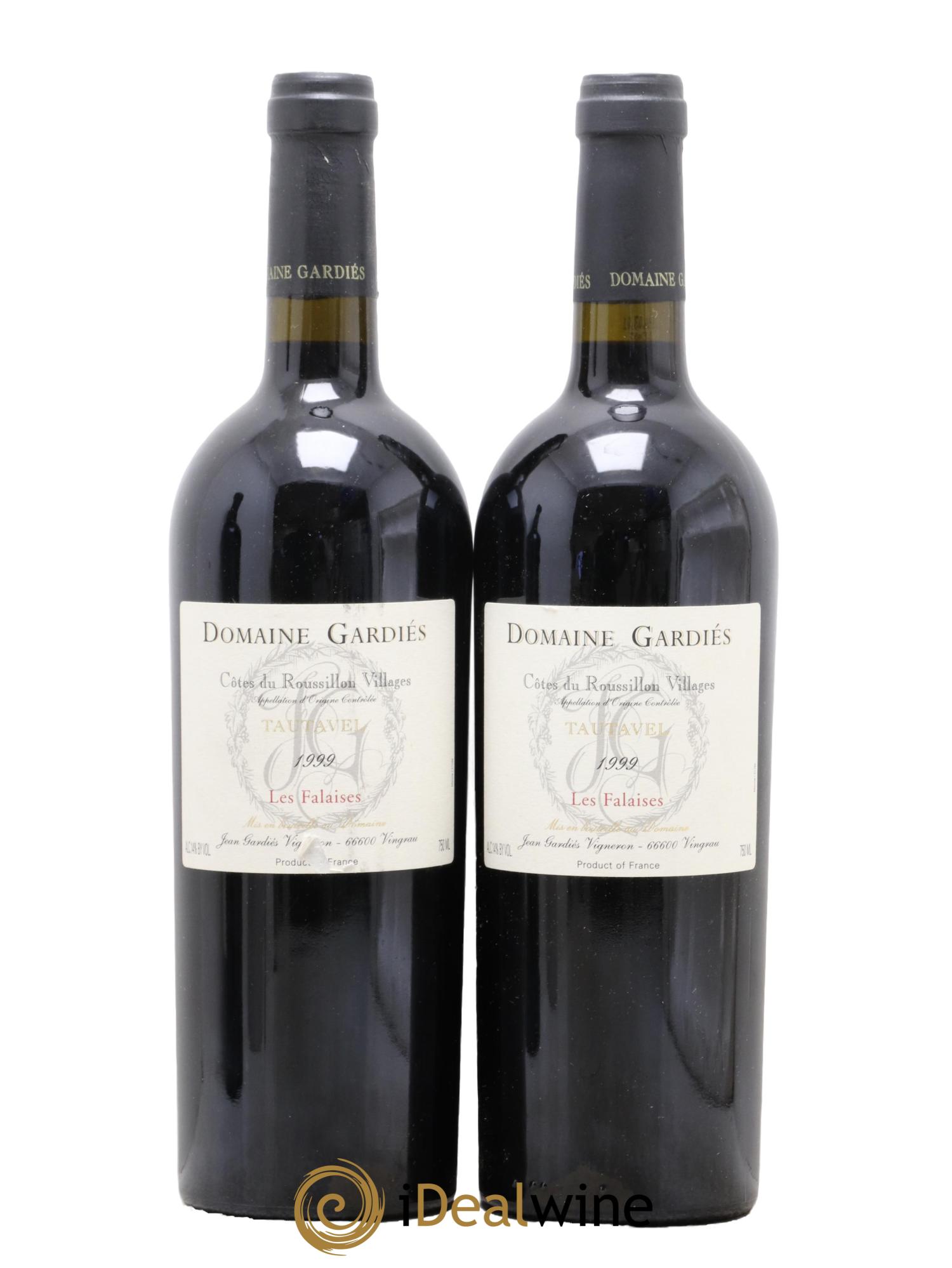 Côtes du Roussillon Villages - Tautavel Gardiès (Domaine) Les Falaises 1999 - Lot de 2 bouteilles - 0