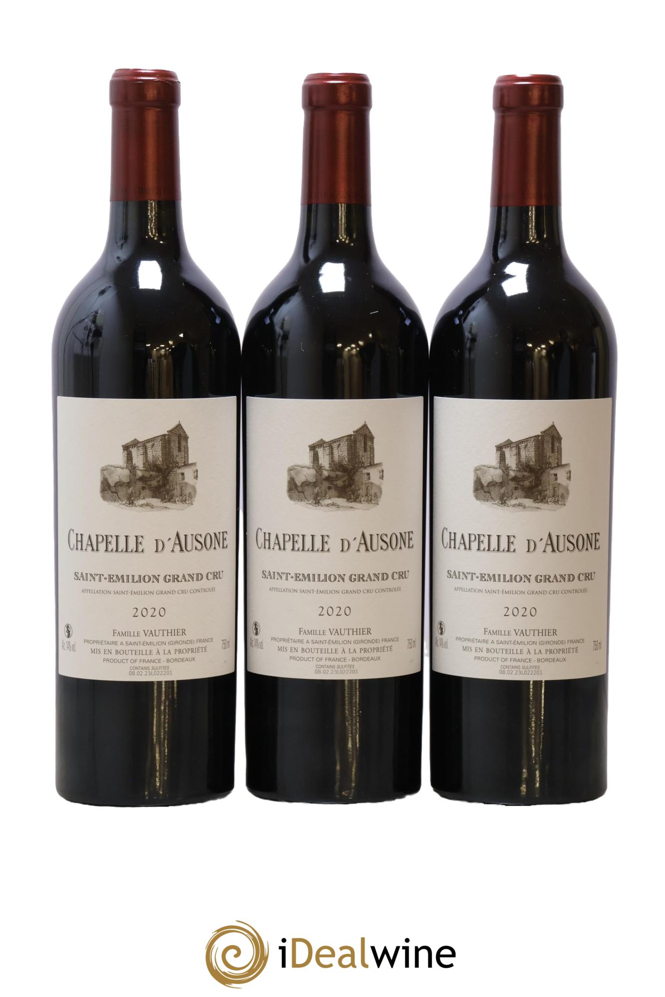 Chapelle d'Ausone Second Vin 2020 - Posten von 6 Flaschen - 1