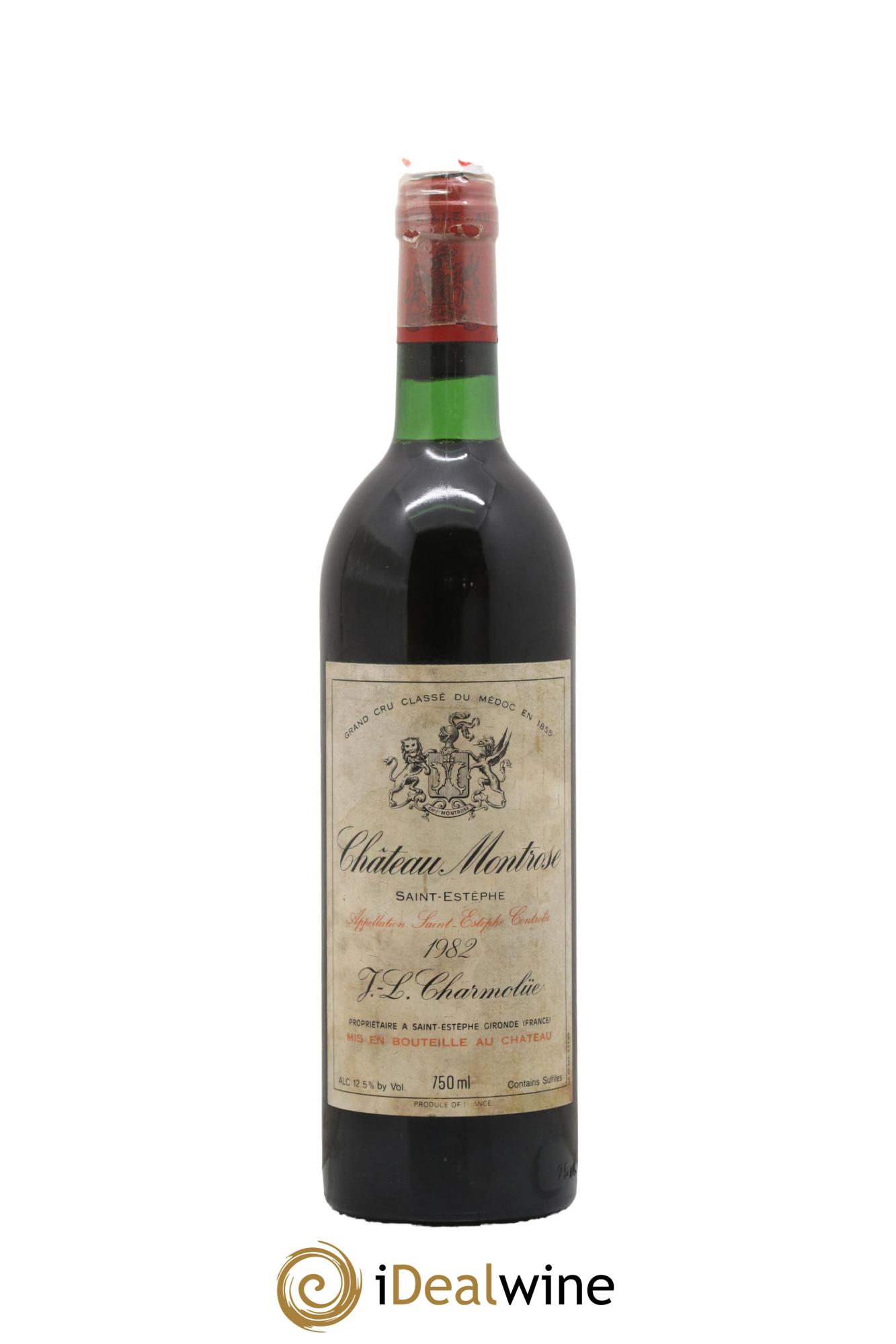 Château Montrose 2ème Grand Cru Classé 1982 - Lot de 1 bouteille - 0