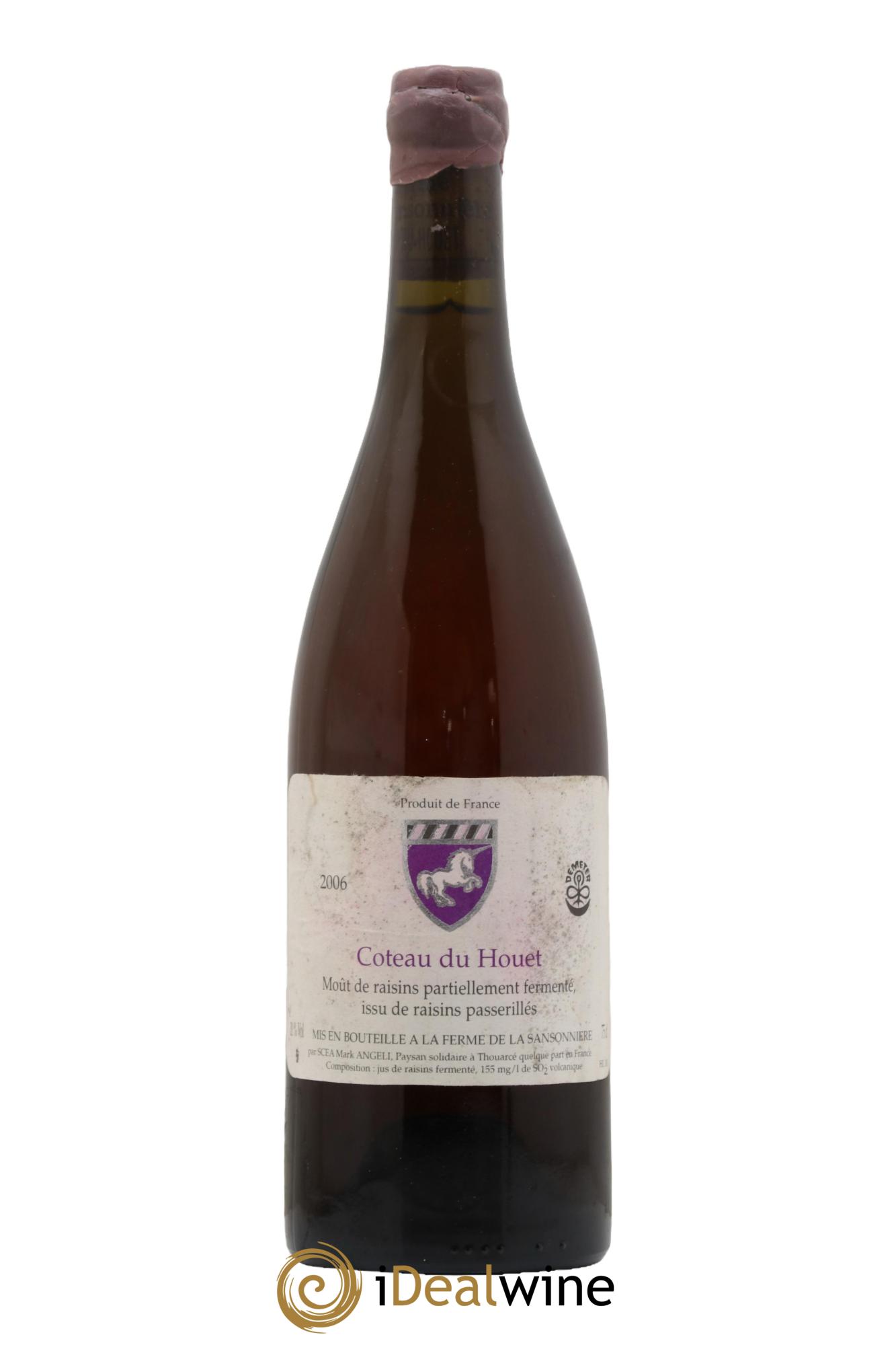 Moût de raisins partiellement fermenté issu de raisins passerillés Coteau du Houet Mark Angeli (Domaine) - Ferme de la Sansonnière 2006 - Lotto di 1 bottiglia - 0
