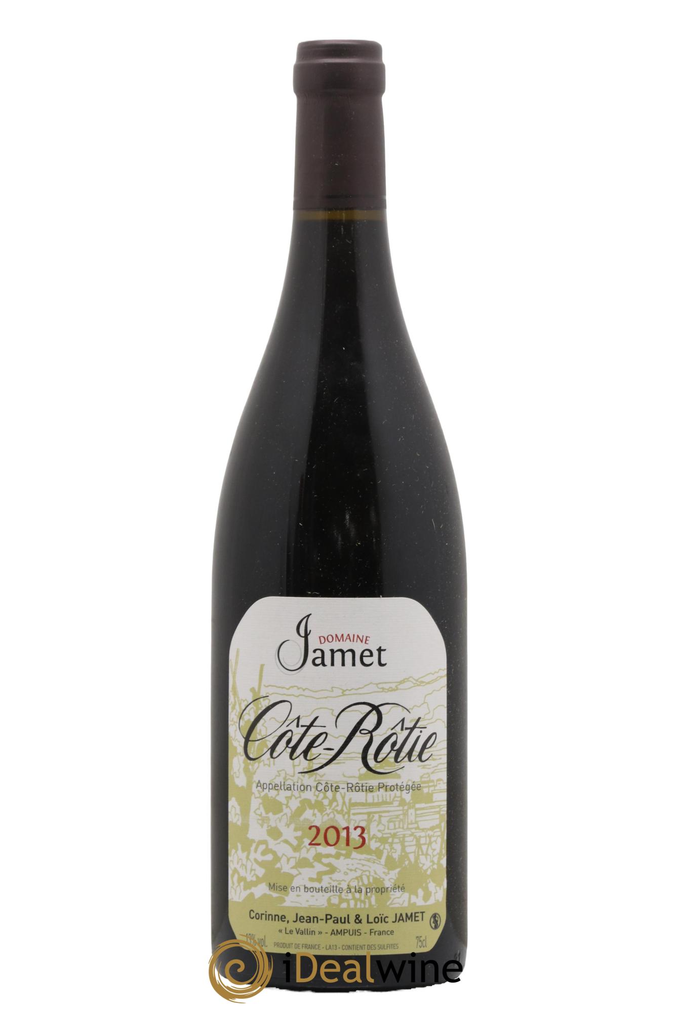 Côte-Rôtie Jamet (Domaine) 2013 - Lot de 1 bouteille - 0