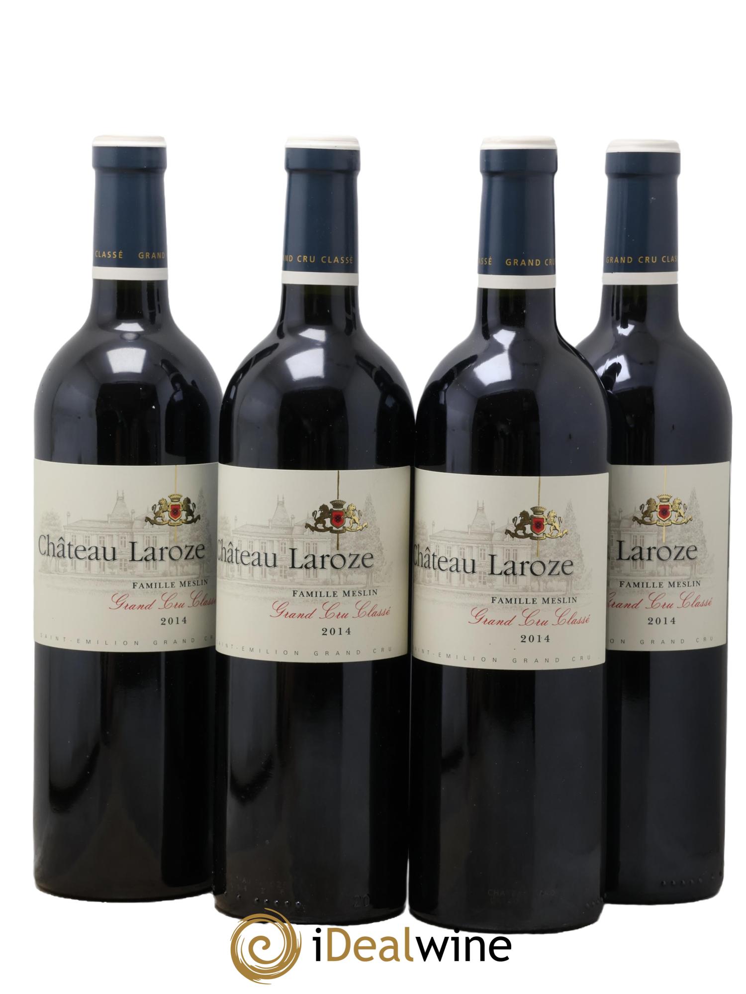 Château Laroze Grand Cru Classé  2014 - Lot de 4 bouteilles - 0