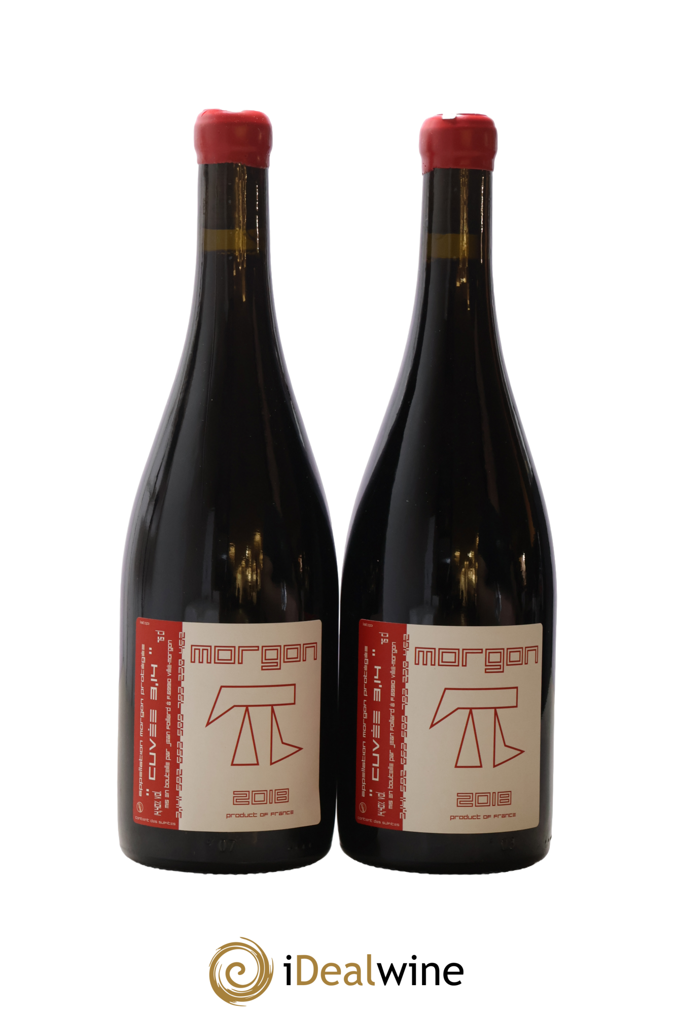 Morgon 3.14 Jean Foillard 2018 - Posten von 2 Flaschen - 0