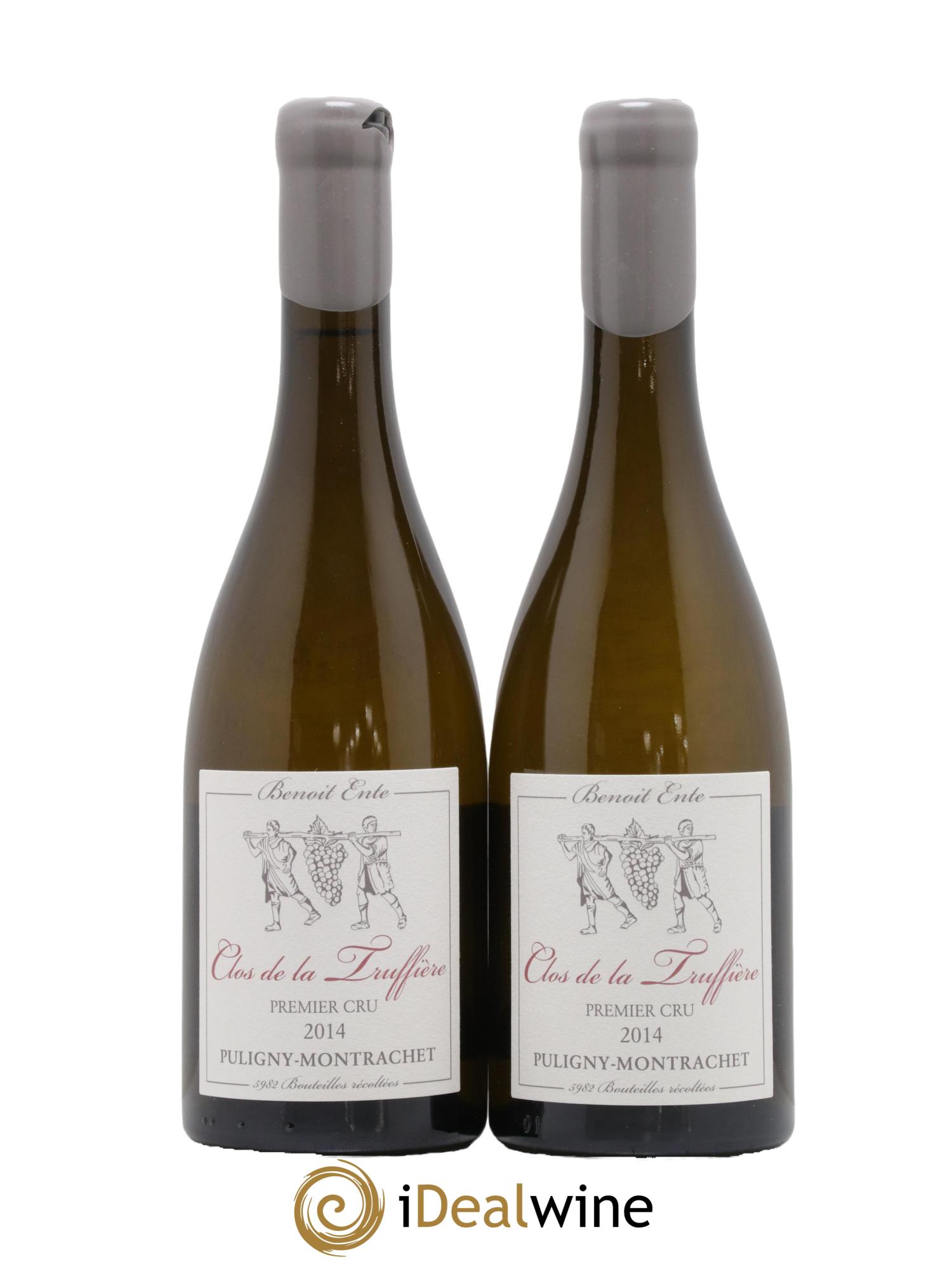 Puligny-Montrachet 1er Cru Clos de la Truffière Benoit Ente 2014 - Lot de 2 bouteilles - 0