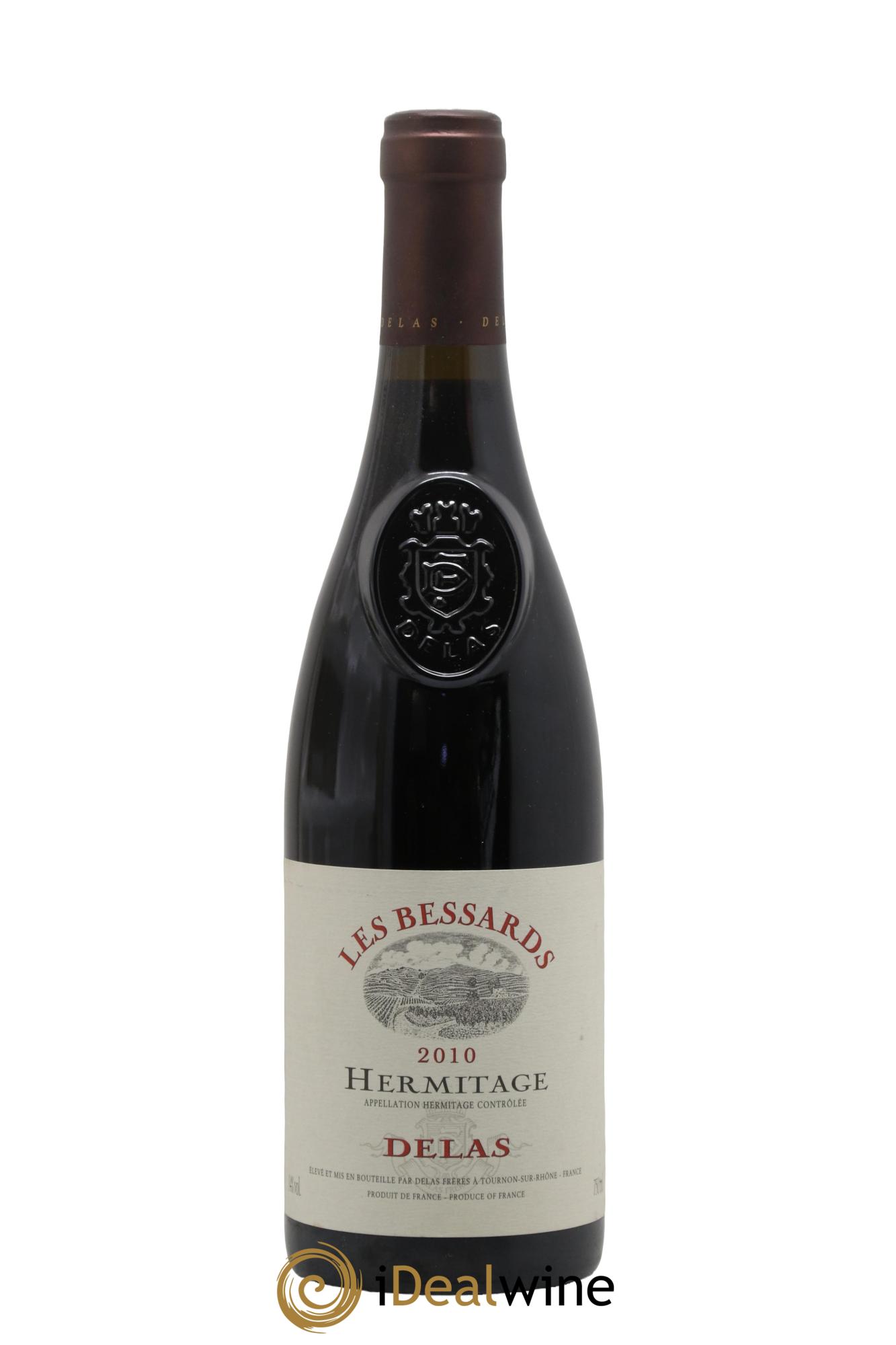 Hermitage Les Bessards Delas Frères 2010 - Lot de 1 bouteille - 0