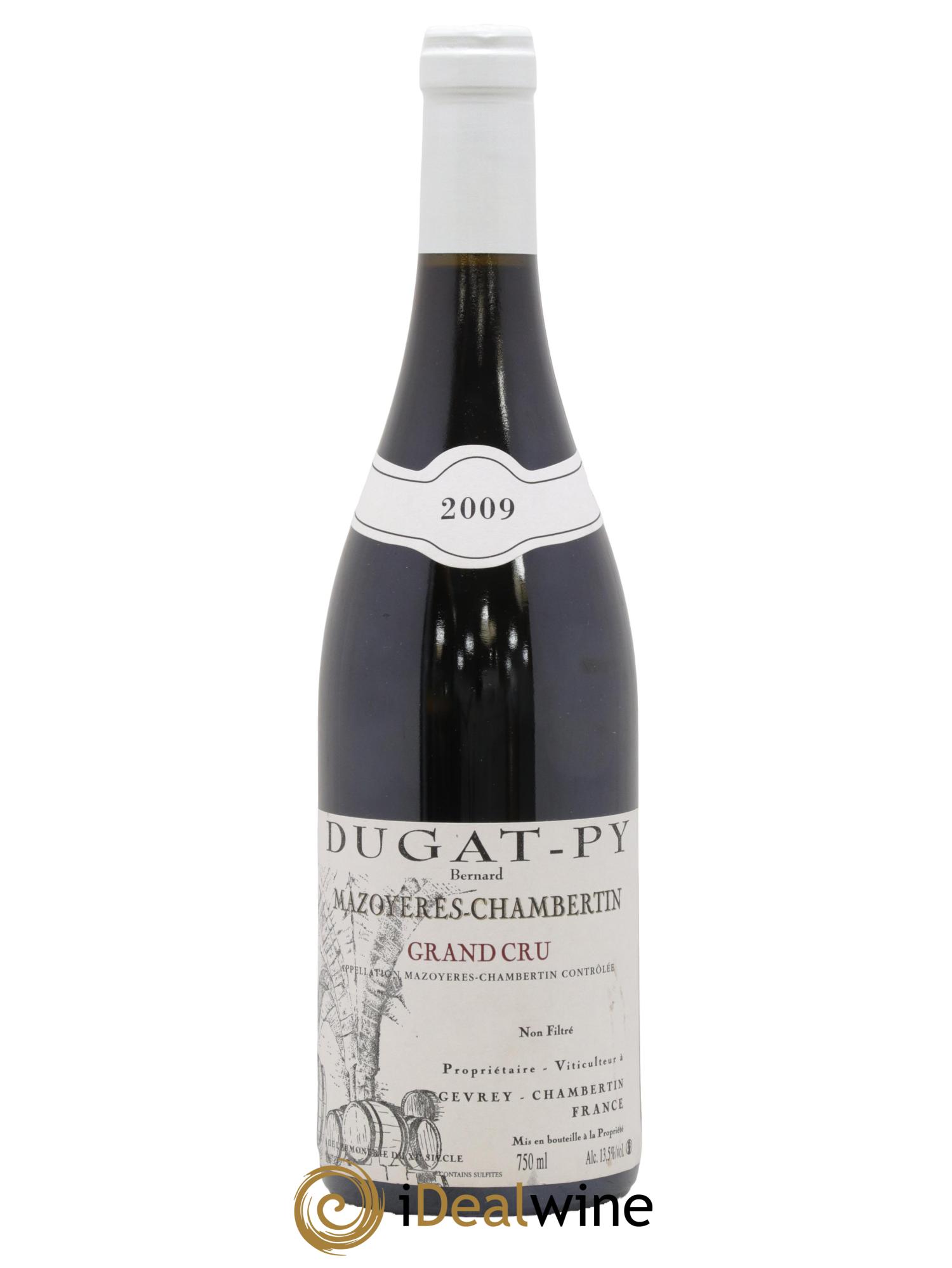 Mazoyères-Chambertin Grand Cru Dugat-Py 2009 - Lot de 1 bouteille - 0