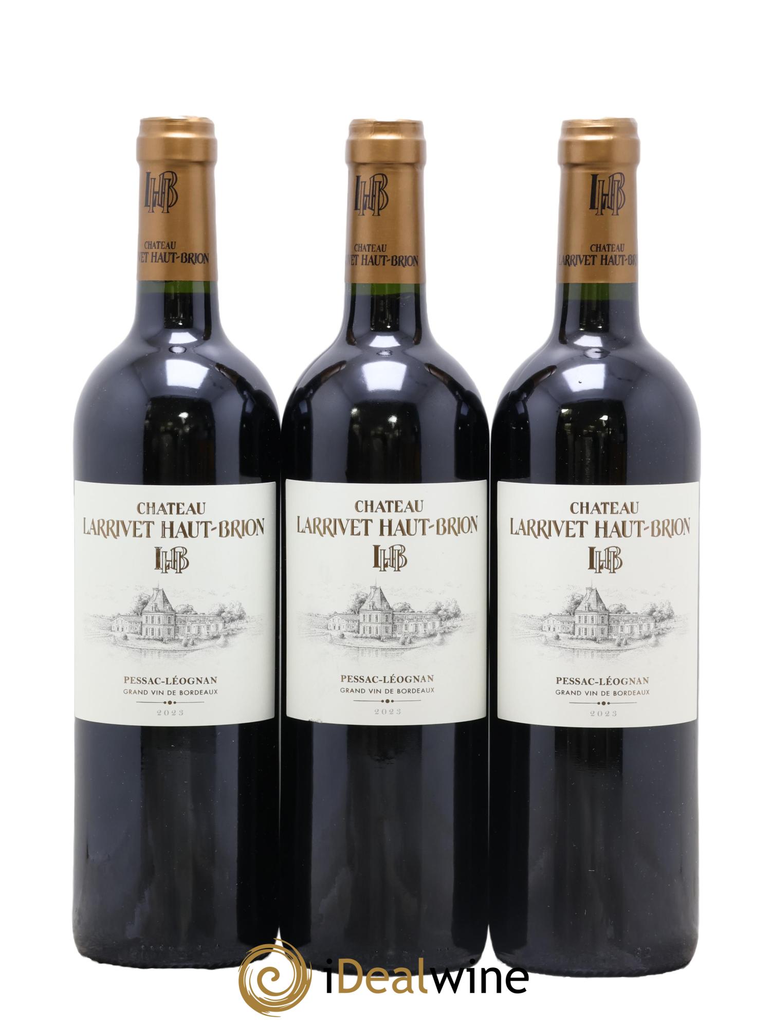 Château Larrivet Haut-Brion 2023 - Lot de 3 bouteilles - 0