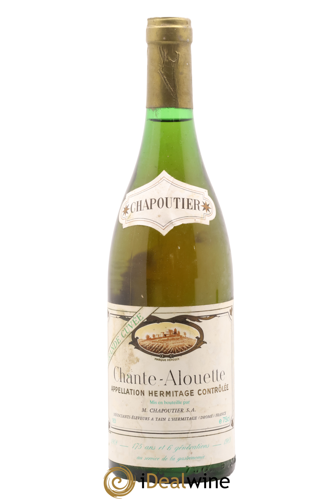 Hermitage Chante Alouette Chapoutier Grande Cuvée 1983 - Lot de 1 bouteille - 0
