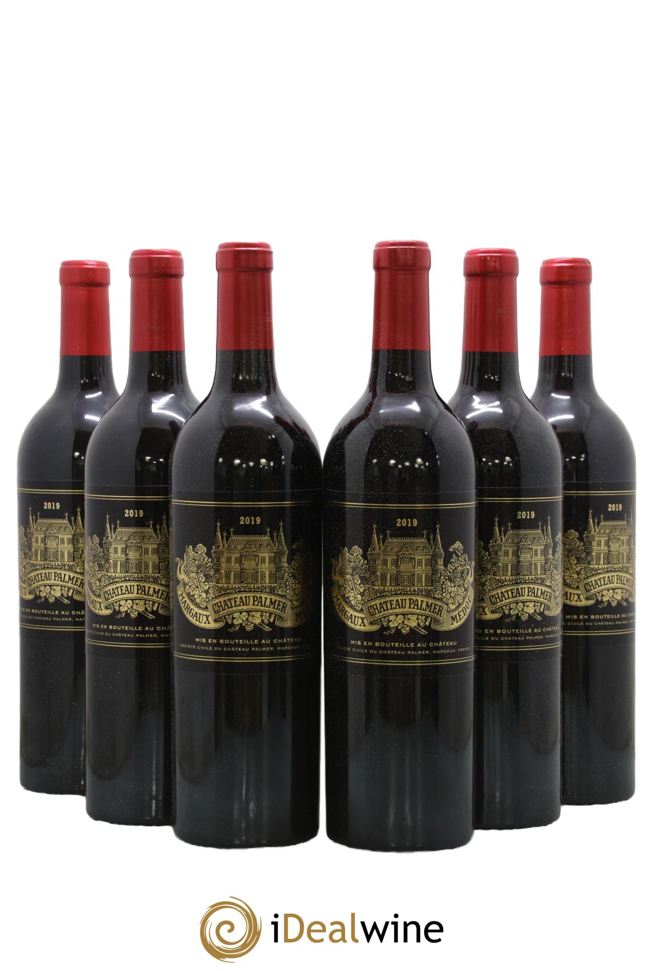 Château Palmer 3ème Grand Cru Classé 2019 - Lot de 6 bouteilles - 0