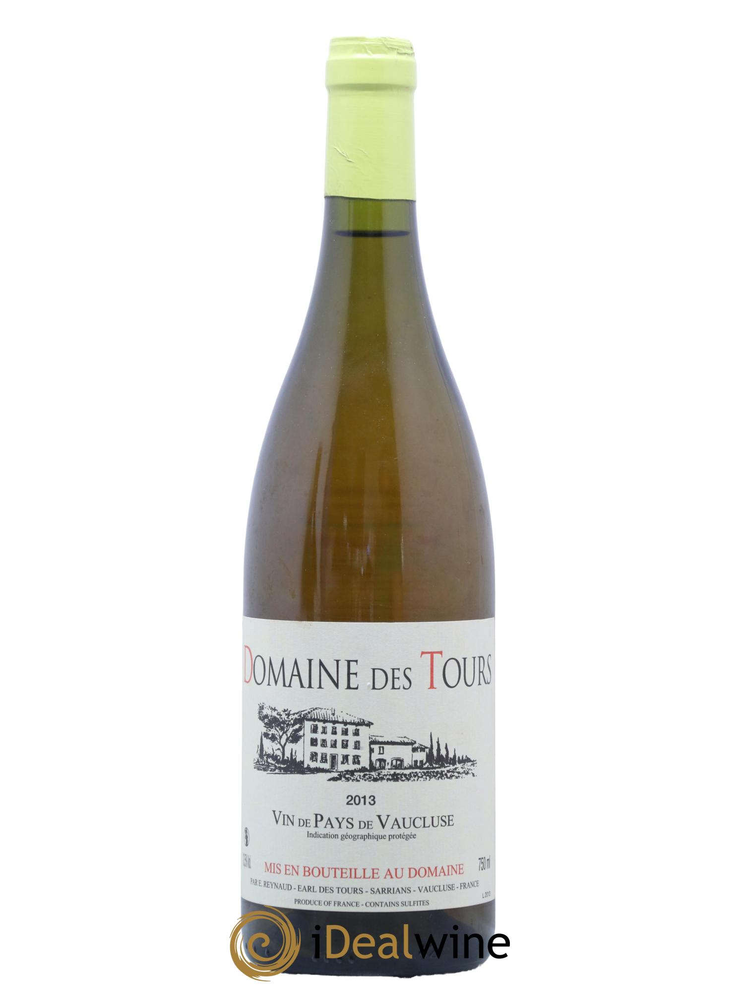 IGP Vaucluse (Vin de Pays de Vaucluse) Domaine des Tours Emmanuel Reynaud 2013 - Posten von 1 Flasche - 0