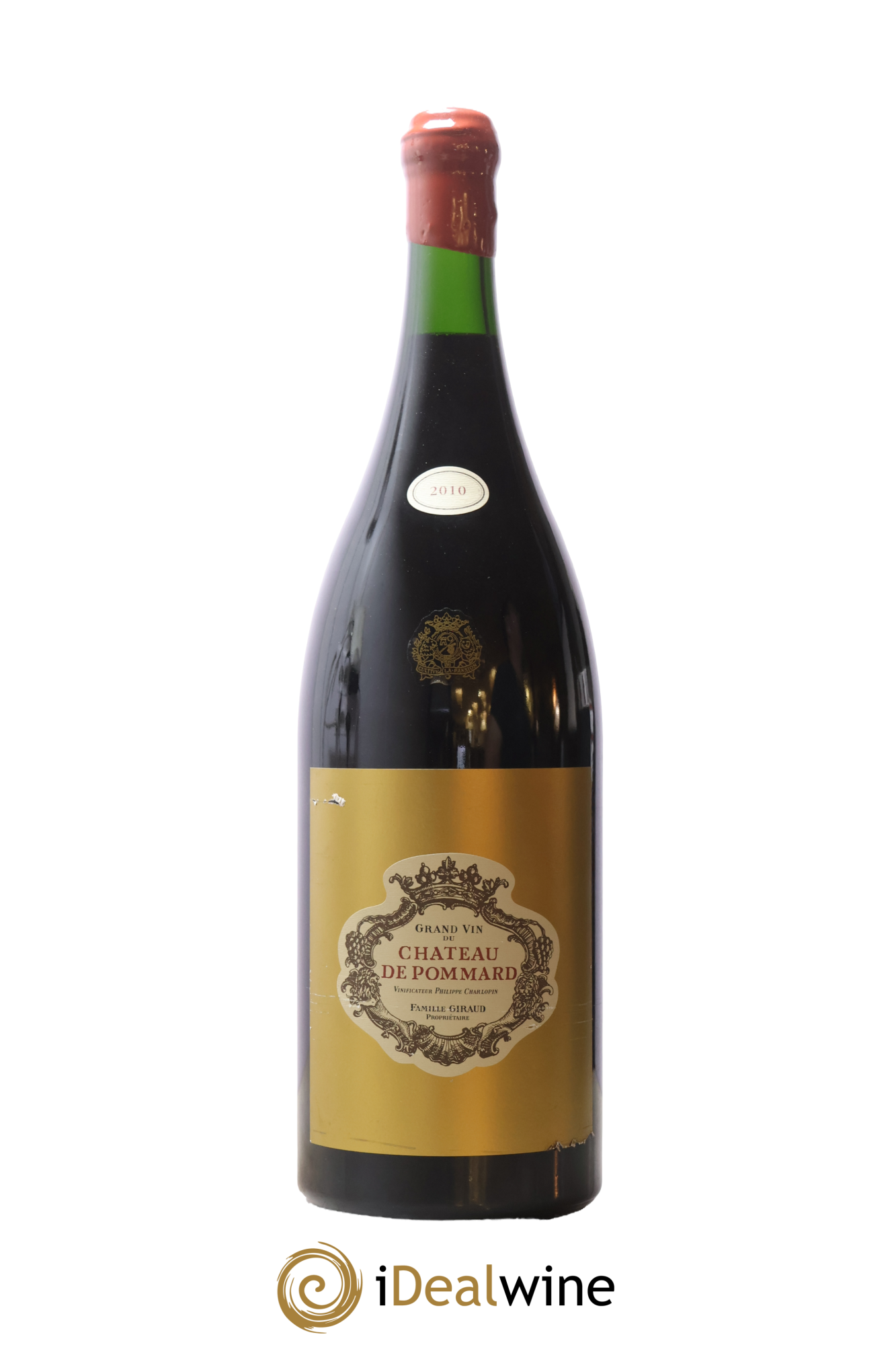Pommard Château de Pommard 2010 - Lot de 1 double magnum - 1