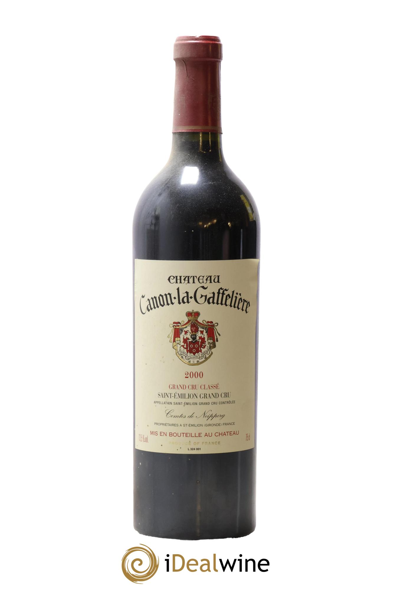 Château Canon la Gaffelière 1er Grand Cru Classé B 2000 - Lot de 1 bouteille - 0