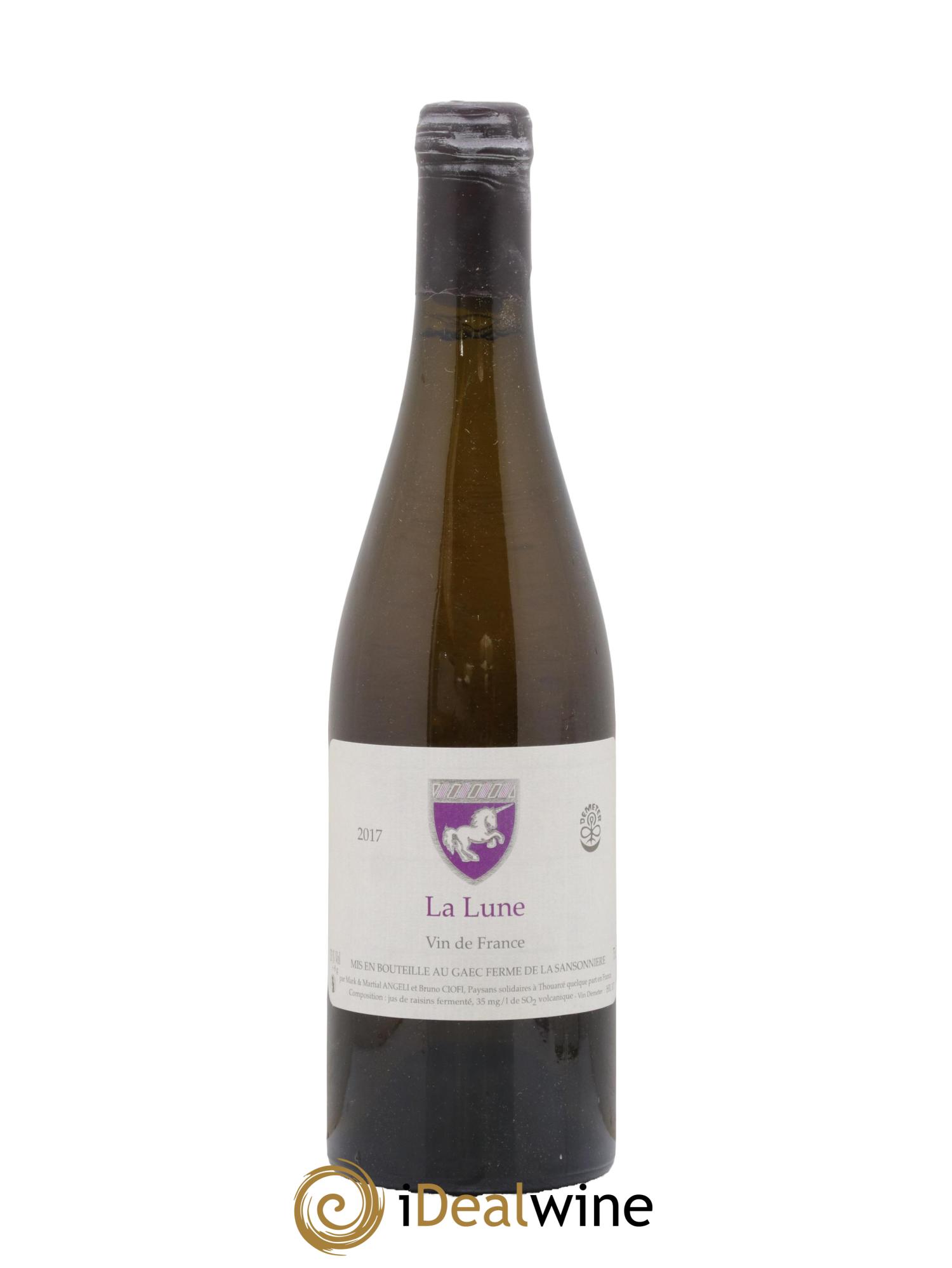 Vin de France La Lune Mark Angeli (Domaine) - Ferme de la Sansonnière 2017 - Lot de 1 bouteille - 0