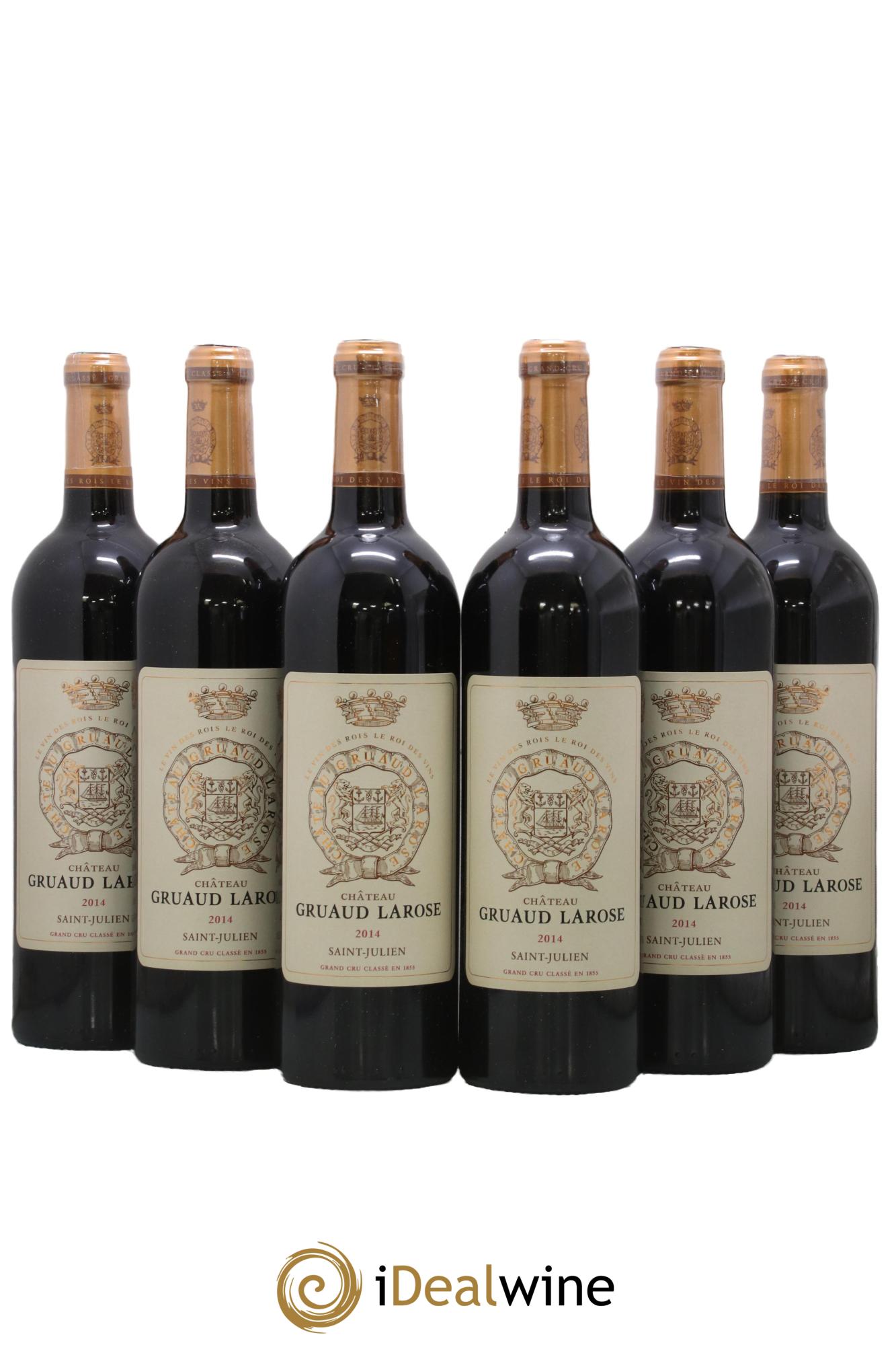 Château Gruaud Larose 2ème Grand Cru Classé 2014 - Lotto di 6 bottiglie - 0