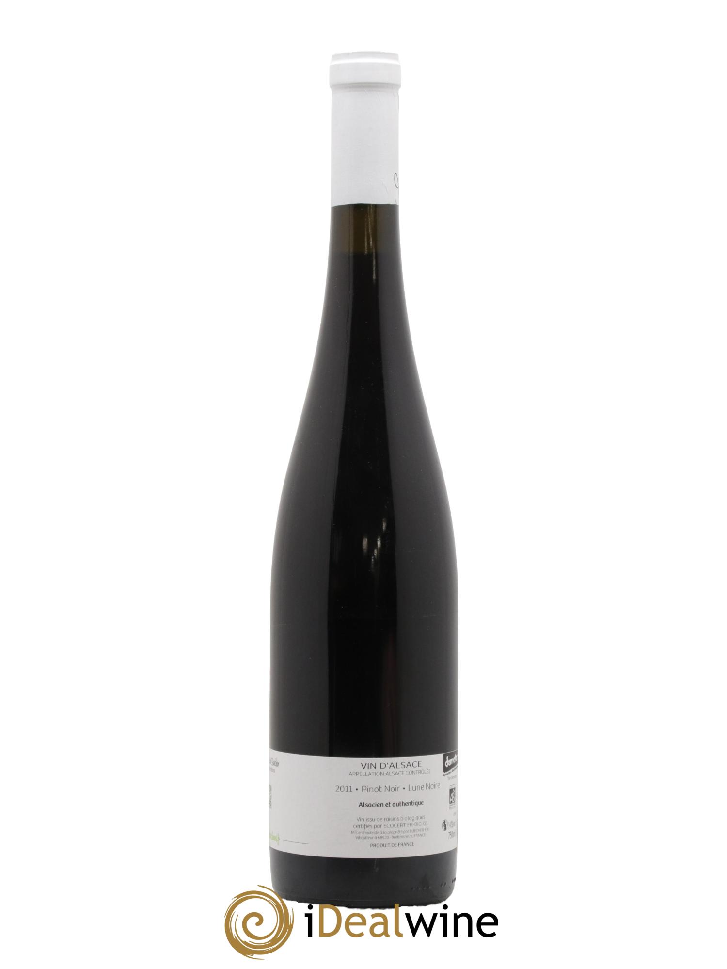 Vin de France Alsace Lune Noire Vignoble Des 2 Lunes 2011 - Lot de 1 bouteille - 1