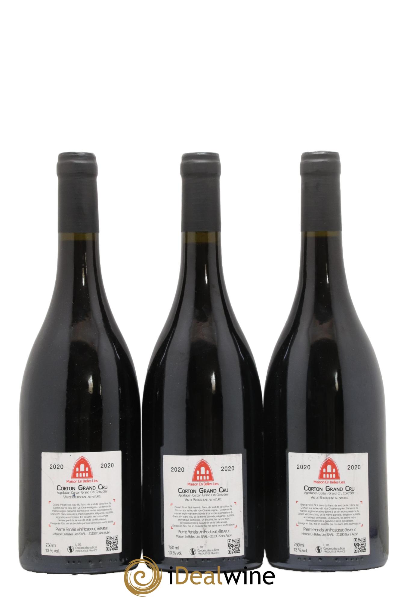 Corton Le Charlemagne Maison En Belles Lies  2020 - Lotto di 3 bottiglie - 1
