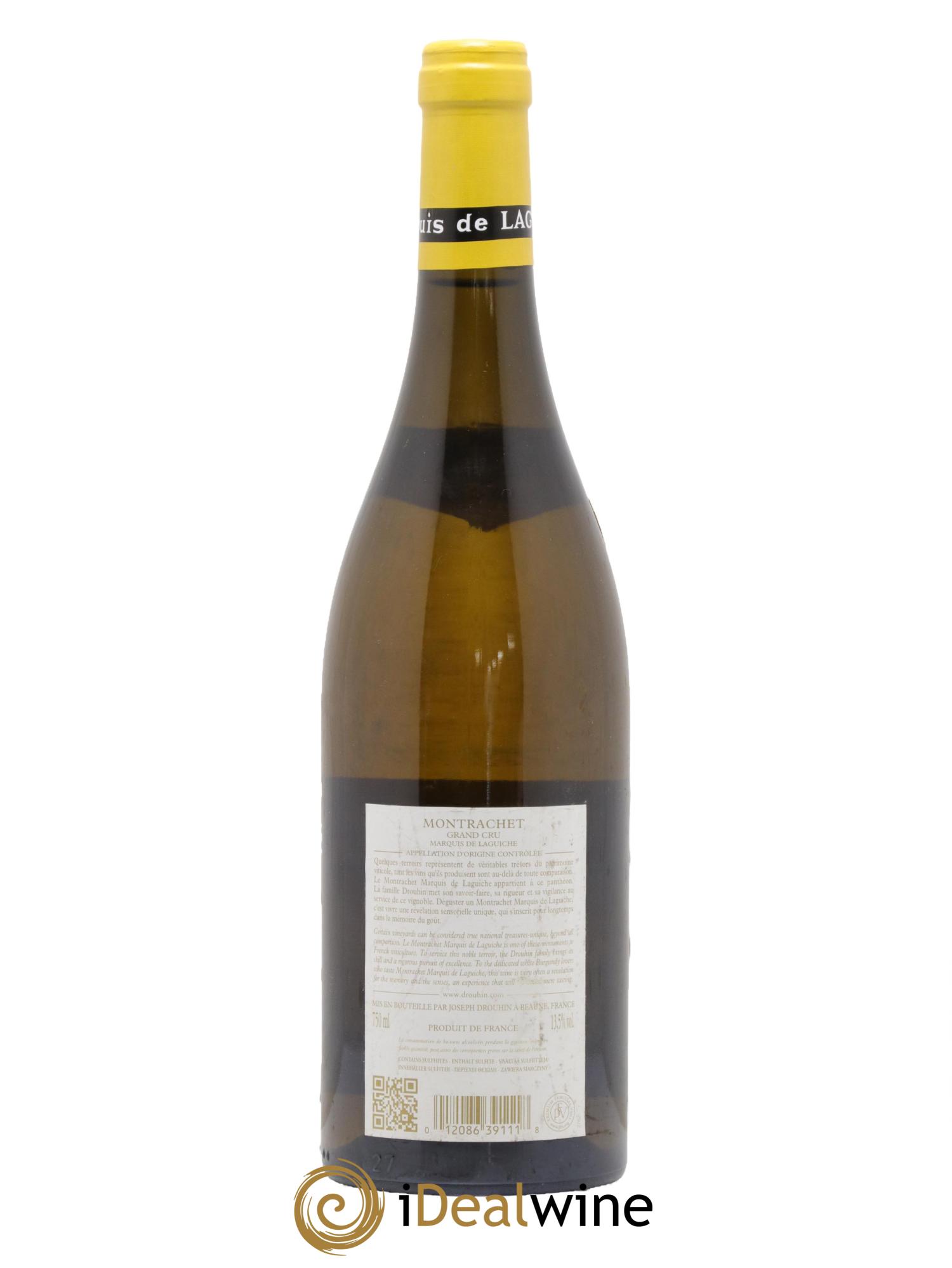 Montrachet Grand Cru Marquis de Laguiche Joseph Drouhin 2009 - Lot de 1 bouteille - 1