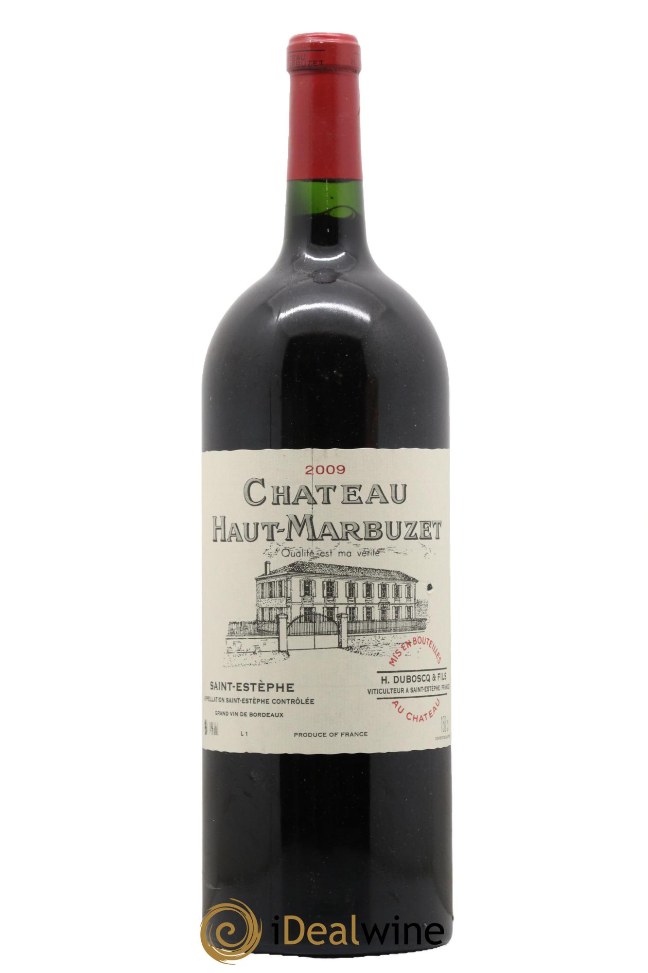 Château Haut Marbuzet 2009 - Lot de 1 magnum - 0