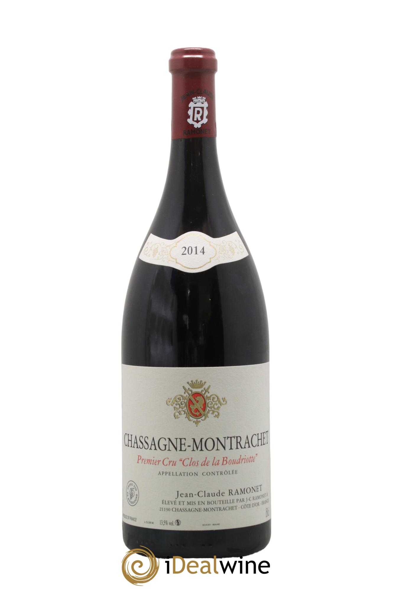 Chassagne-Montrachet 1er Cru Clos de la Boudriotte Ramonet (Domaine) 2014 - Lot de 1 magnum - 0