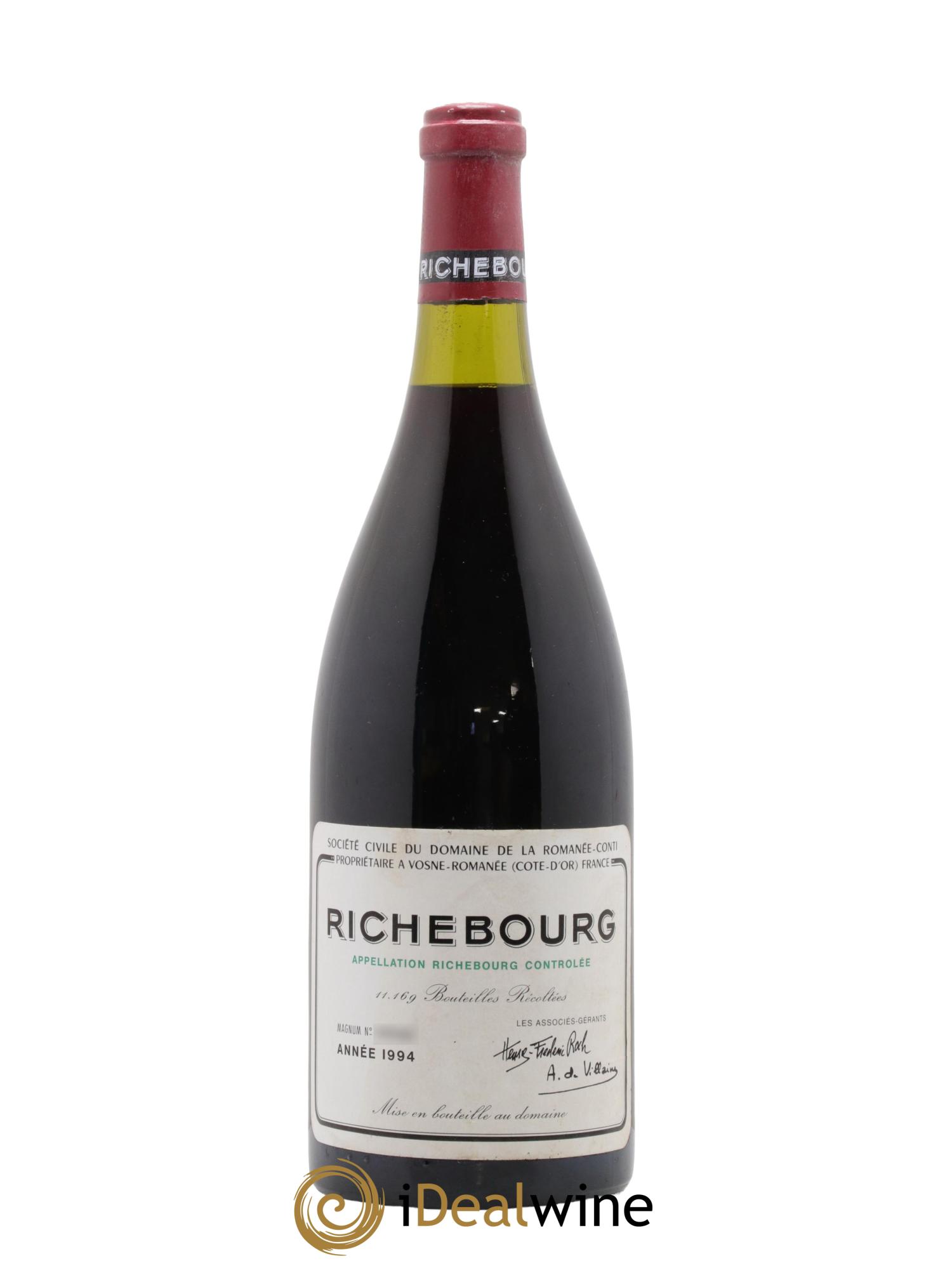 Richebourg Grand Cru Domaine de la Romanée-Conti 1994 - Lot de 1 magnum - 1