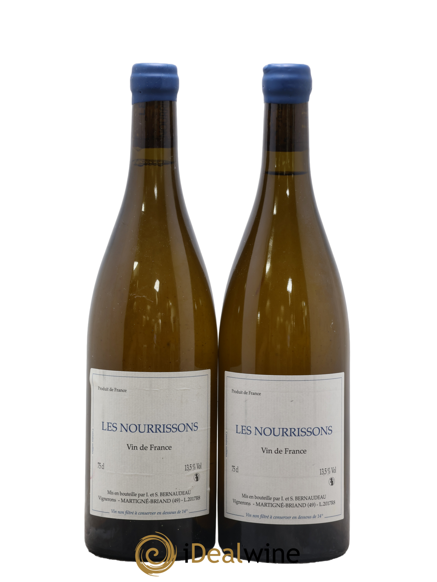 Vin de France Les Nourrissons Stéphane Bernaudeau 2017 - Lot of 2 bottles - 0
