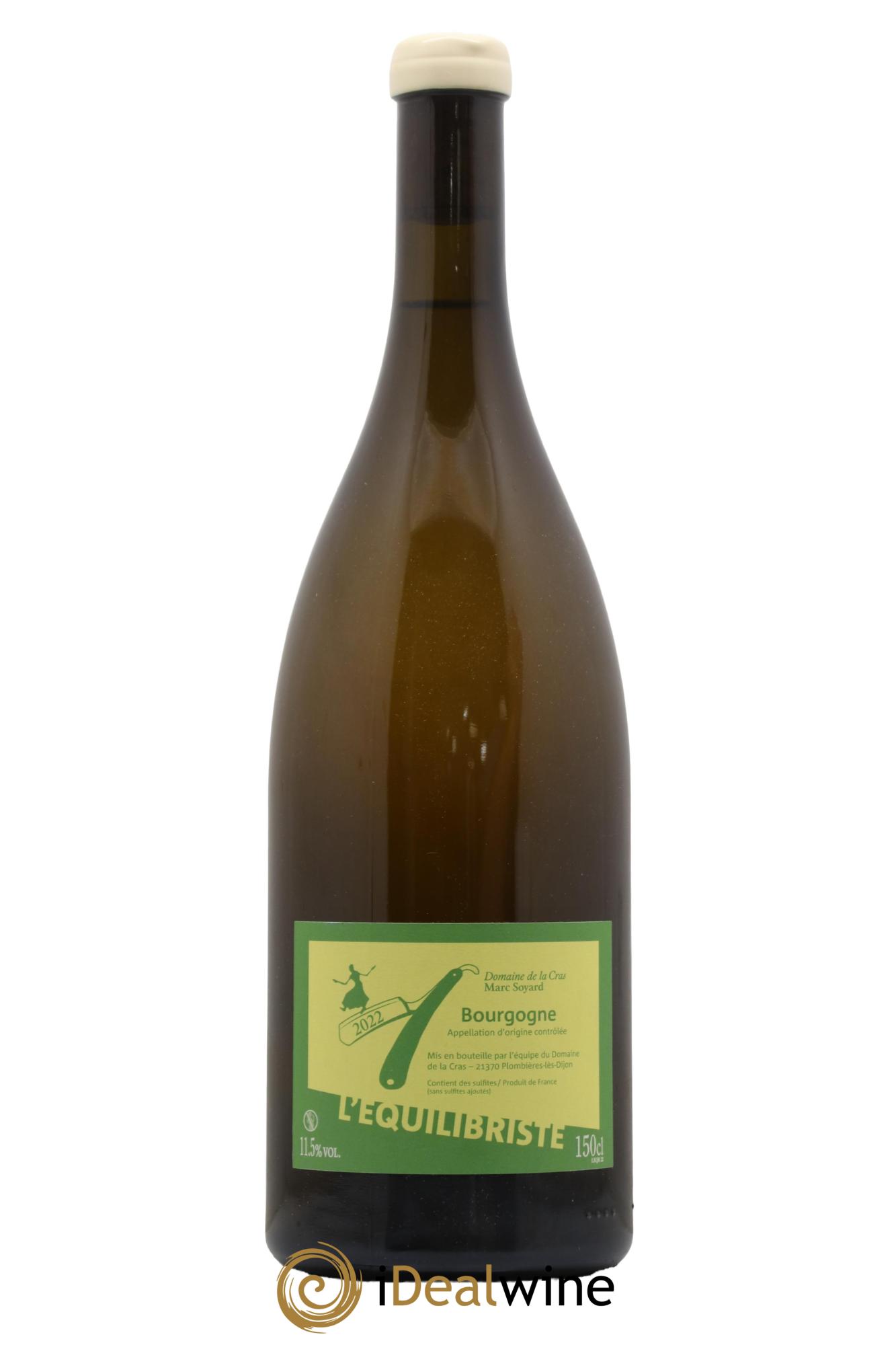Bourgogne L'équilibriste Domaine de la Cras - Marc Soyard 2022 - Lotto di 1 magnum - 0