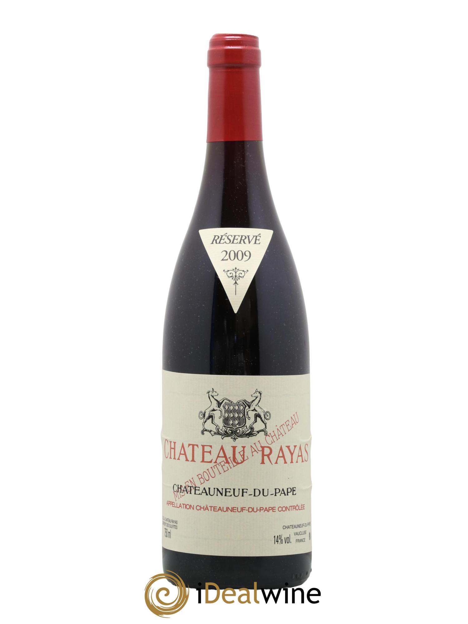 Châteauneuf-du-Pape Château Rayas Emmanuel Reynaud  2009 - Lot de 1 bouteille - 0