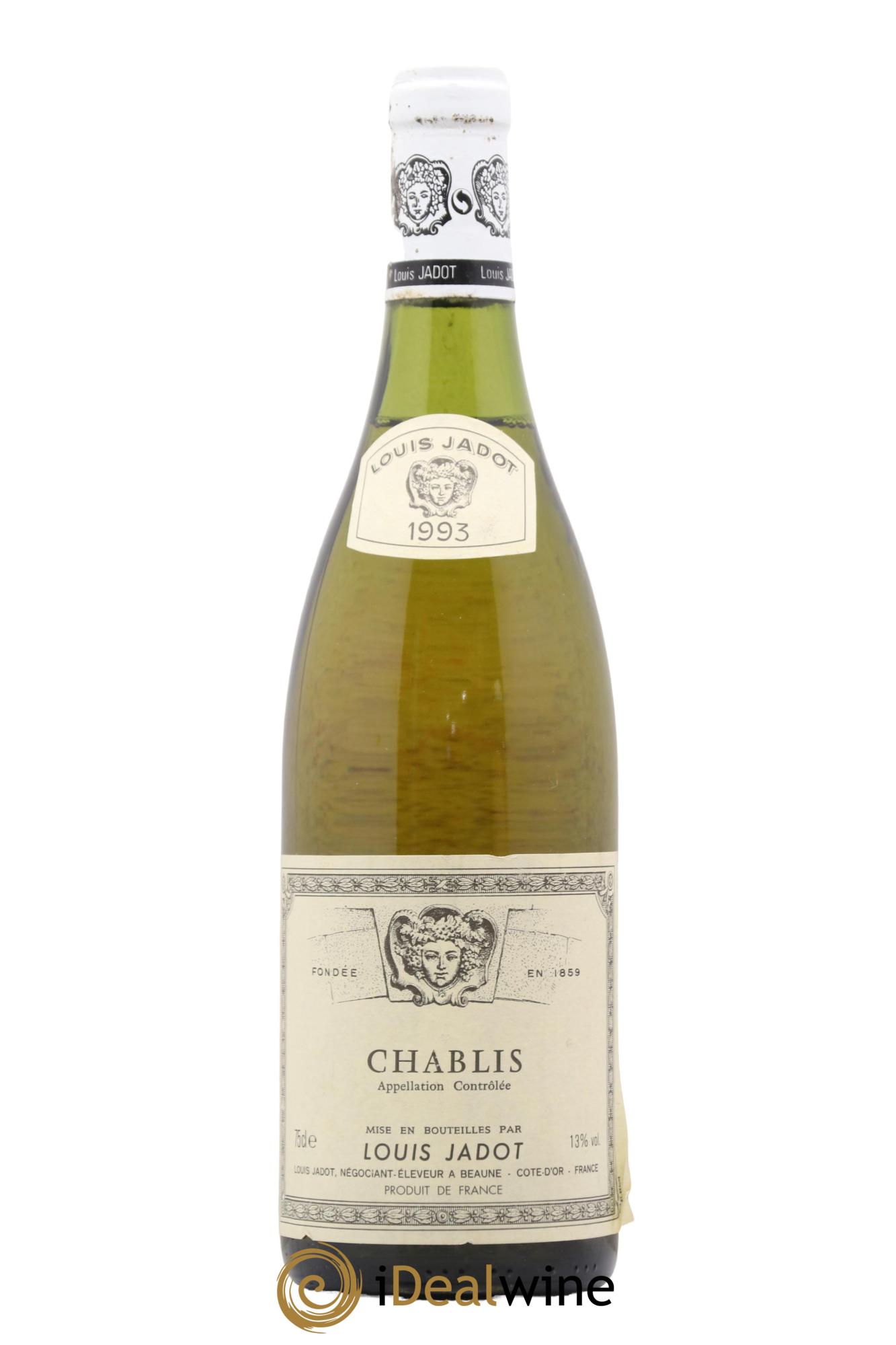 Chablis Maison Louis Jadot 1993 - Lot de 1 bouteille - 0