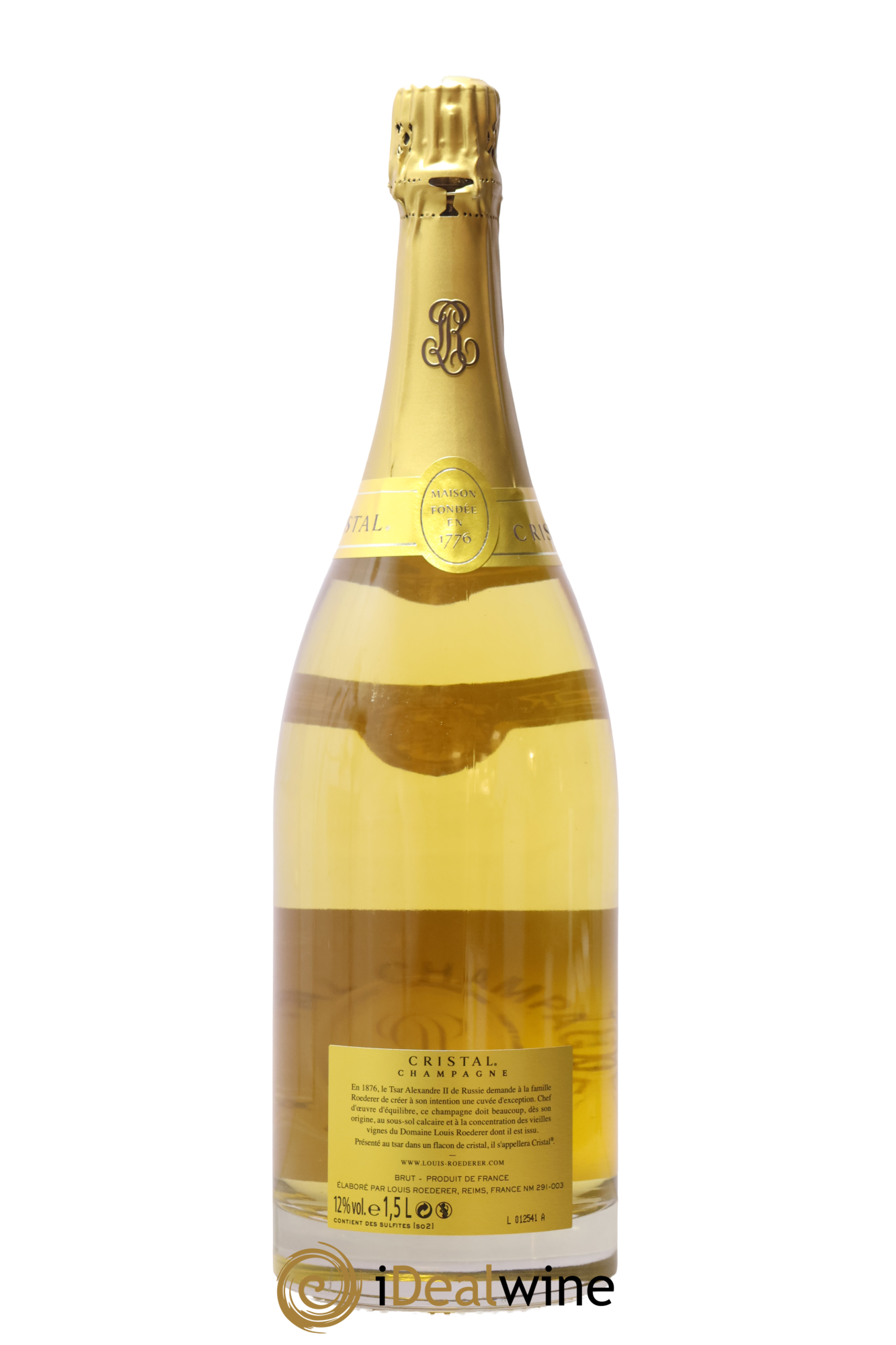 Cristal Louis Roederer 2009 - Lot de 1 magnum - 2