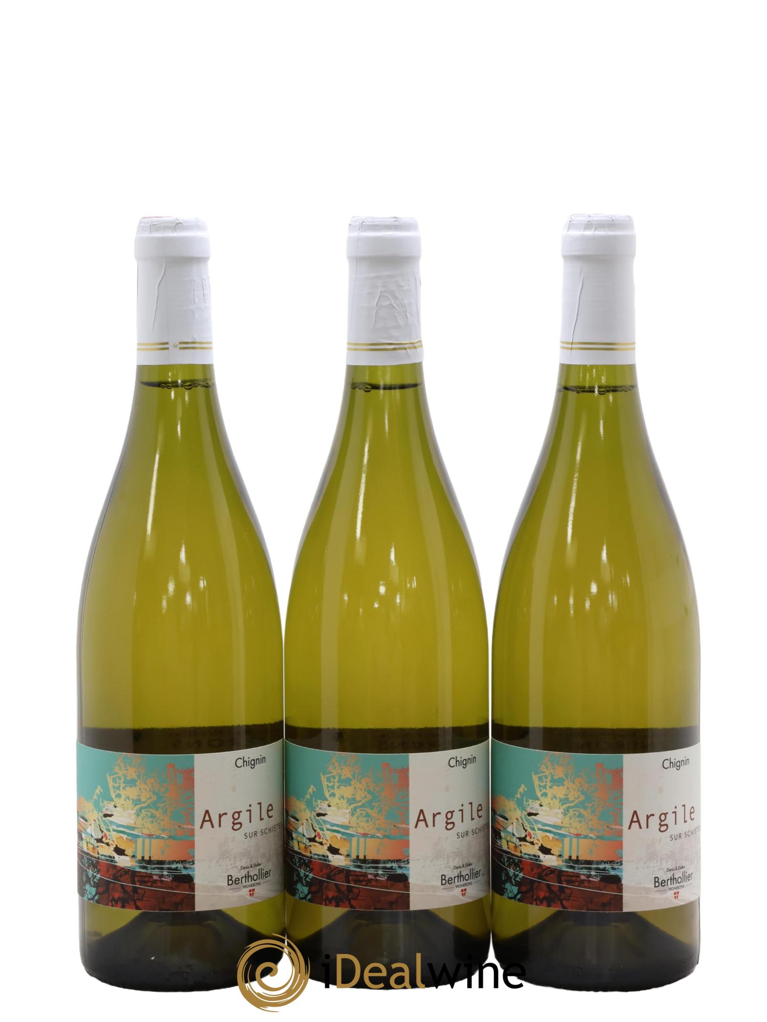 Vin de Savoie Chignin Argiles Sur Schiste Denis & Didier Berthollier 2023 - Lot de 3 bouteilles - 0