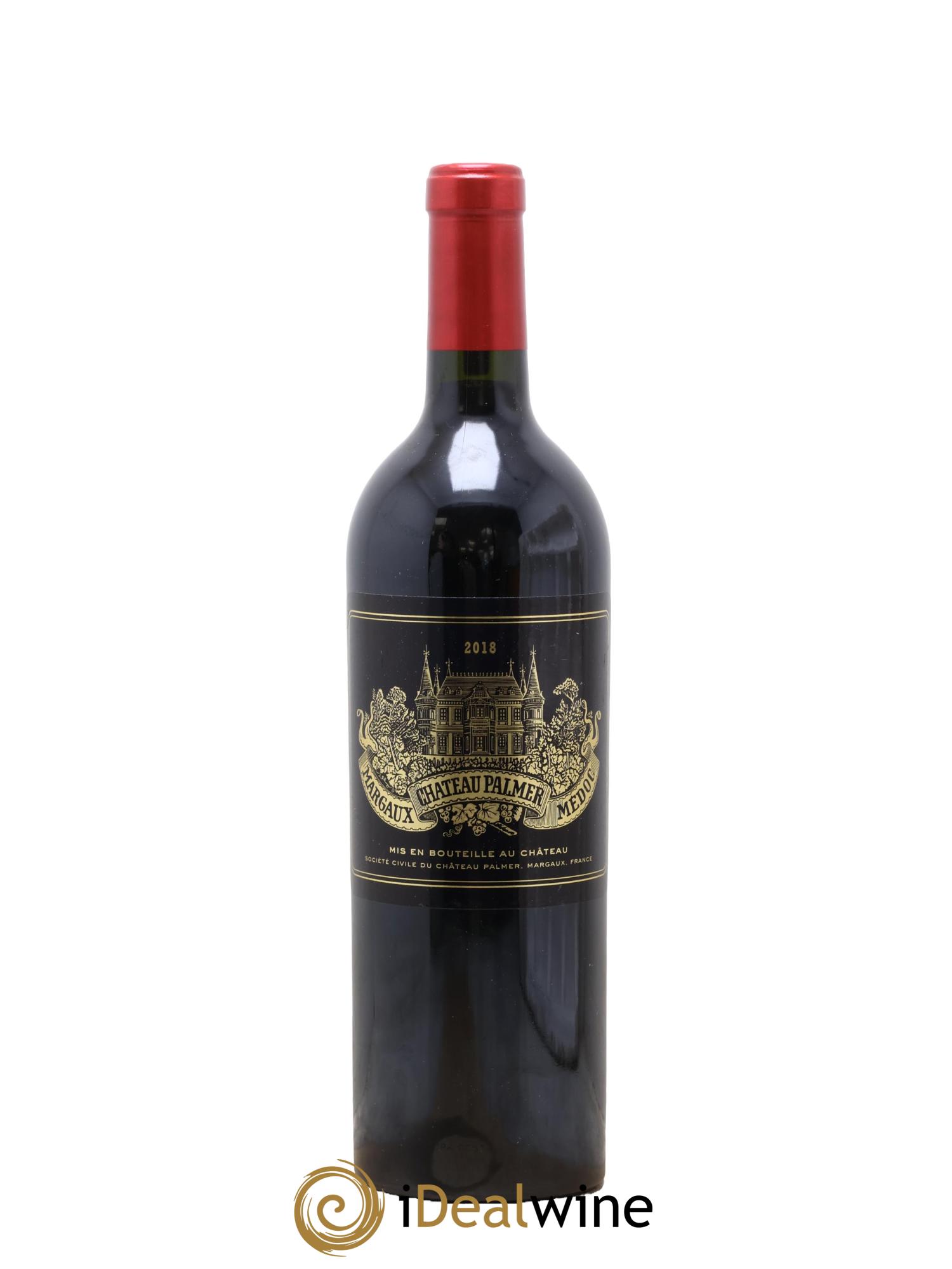 Château Palmer 3ème Grand Cru Classé 2018 - Lot de 1 bouteille - 0
