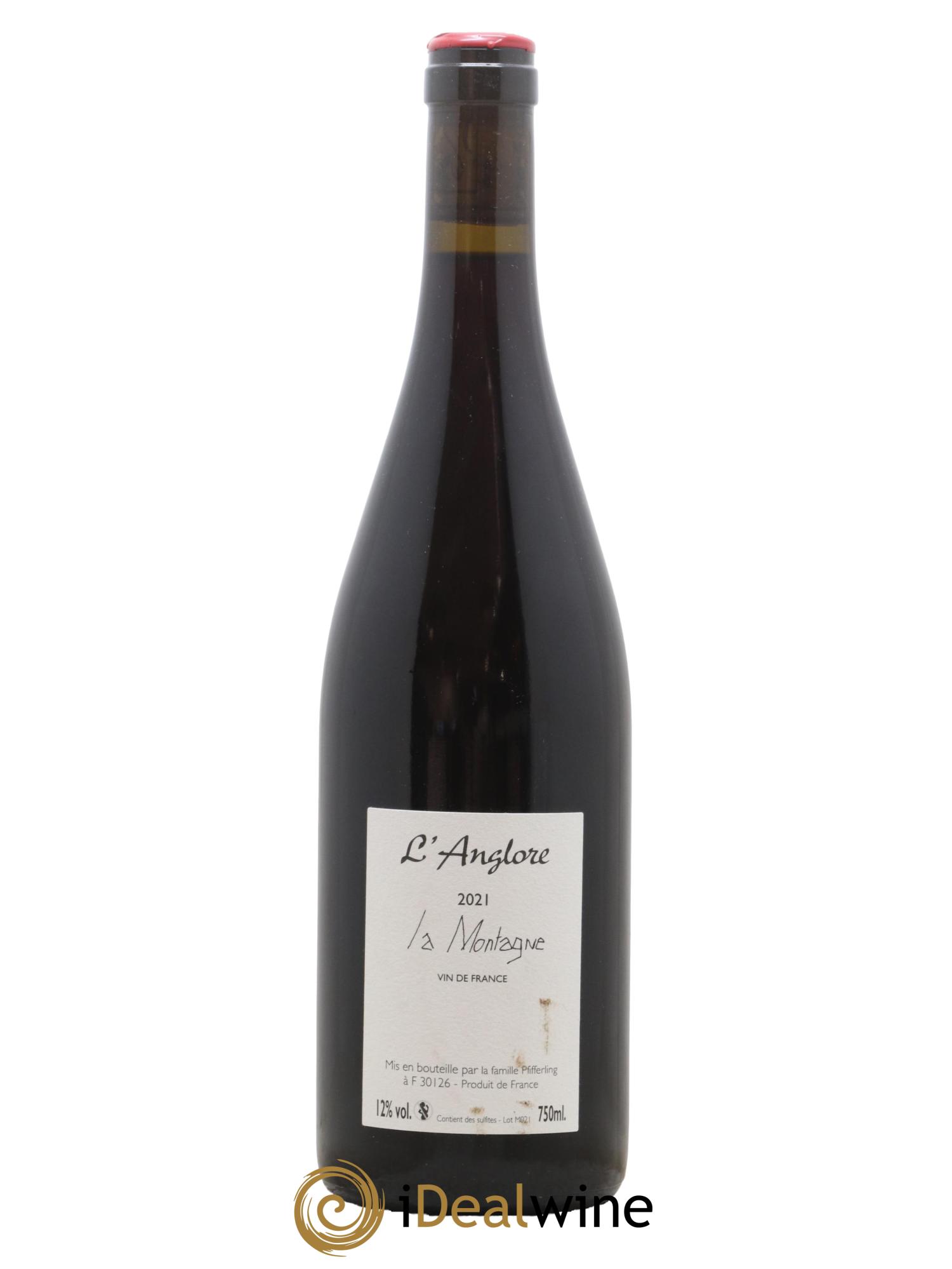 Vin de France La Montagne Domaine L'Anglore 2021 - Lot de 1 bouteille - 1