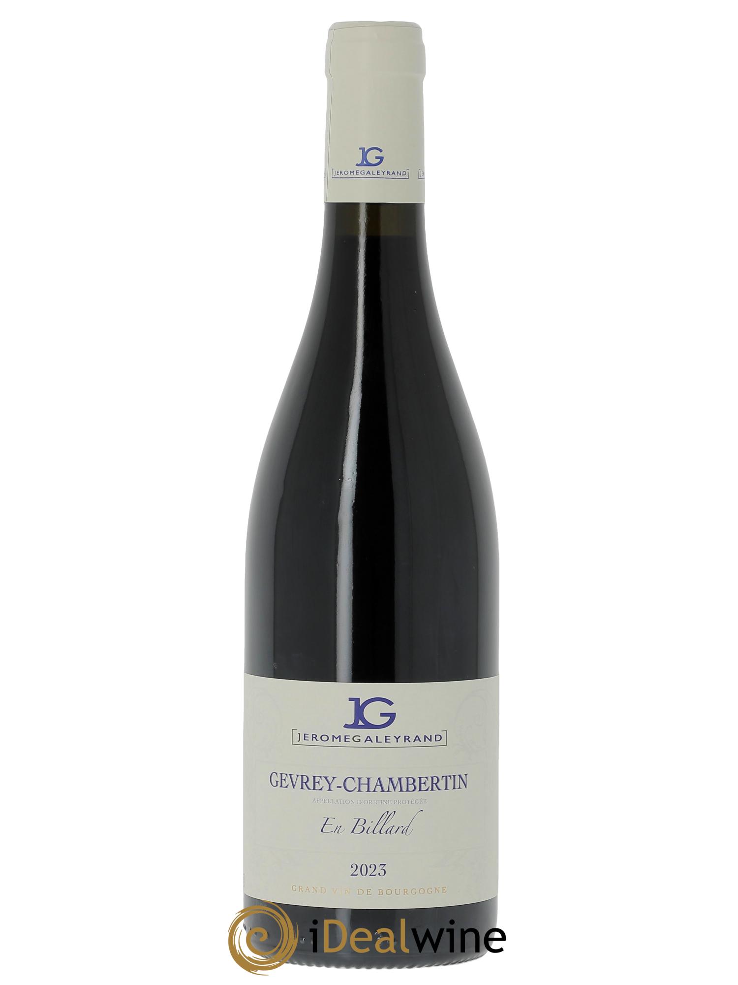 Gevrey-Chambertin Billard Jérôme Galeyrand 2023 - Lot de 1 bouteille - 0