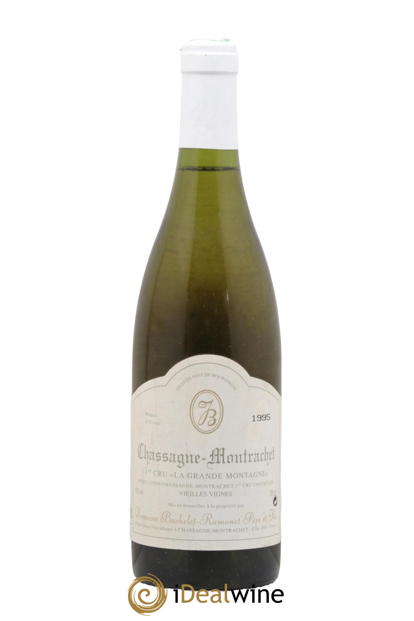 Chassagne-Montrachet 1er Cru La Grande Montagne Vieilles Vignes Bachelet-Ramonet (Domaine) 1995 - Posten von 1 Flasche - 0