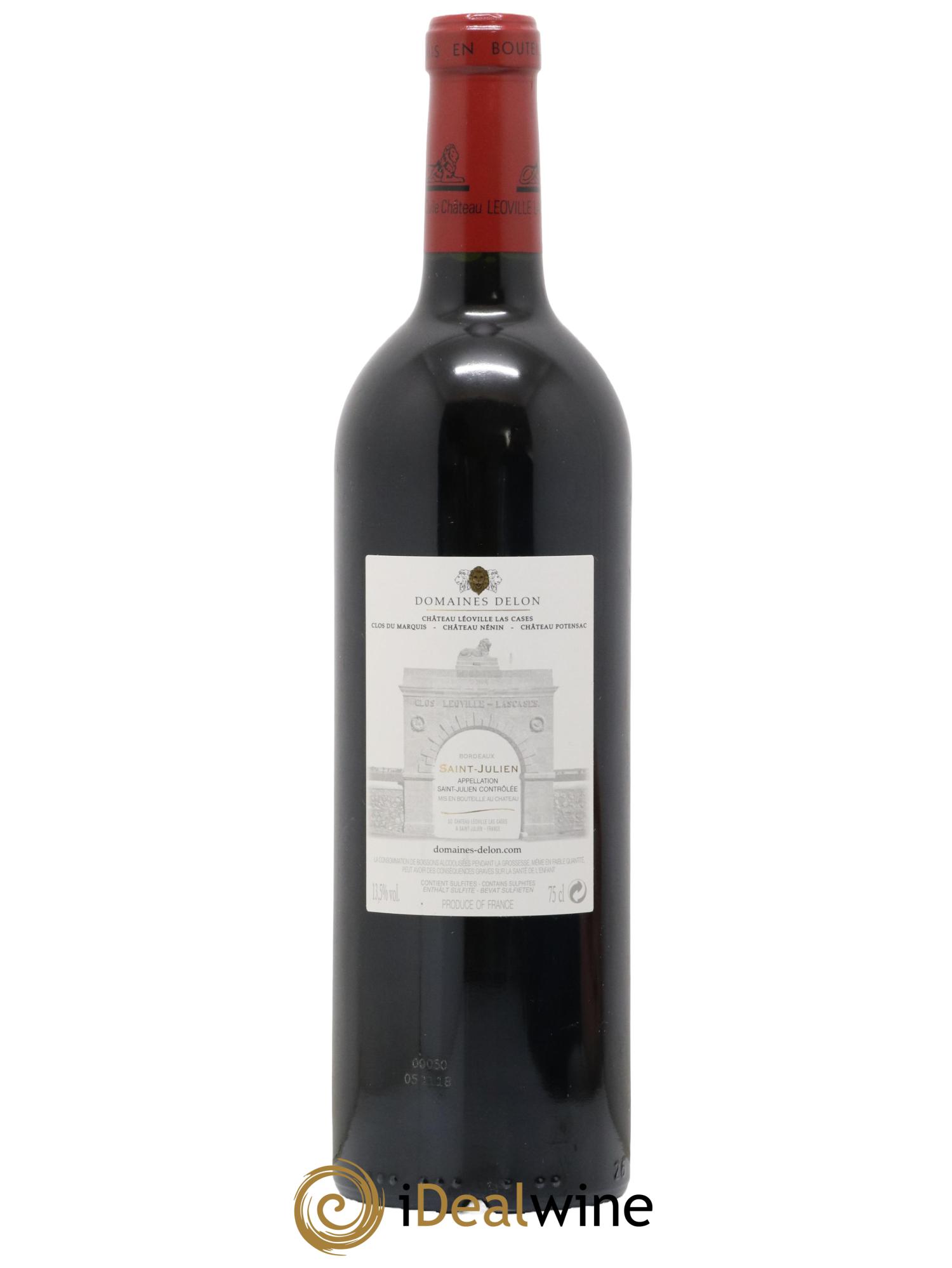 Château Léoville Las Cases 2ème Grand Cru Classé 2016 - Lot de 1 bouteille - 1