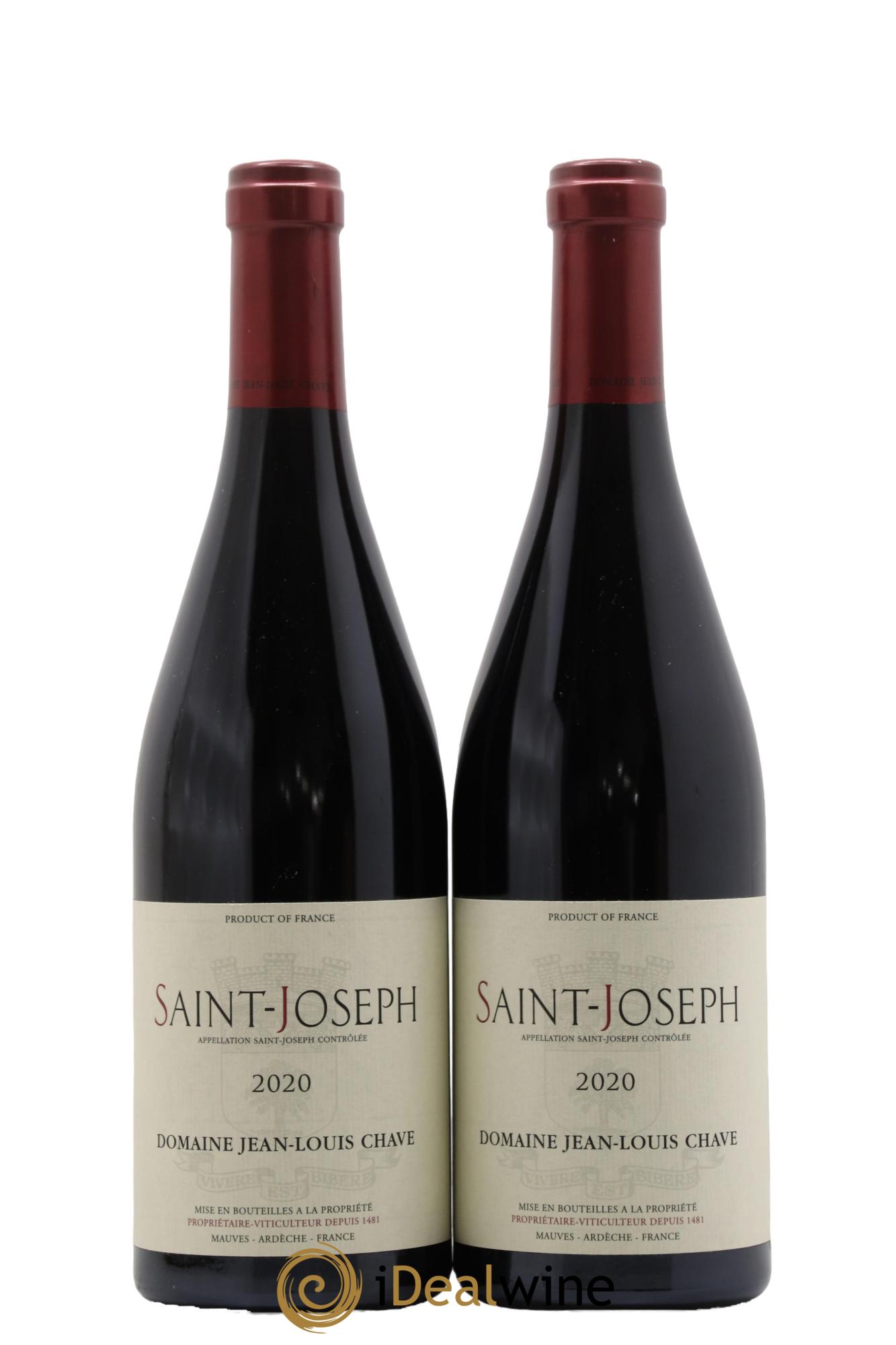 Saint-Joseph Jean-Louis Chave 2020 - Lot de 2 bouteilles - 0