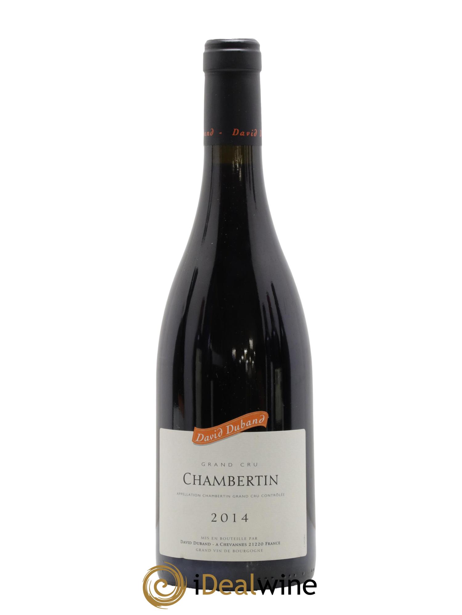 Chambertin Grand Cru David Duband (Domaine) 2014 - Lot of 1 bottle - 0