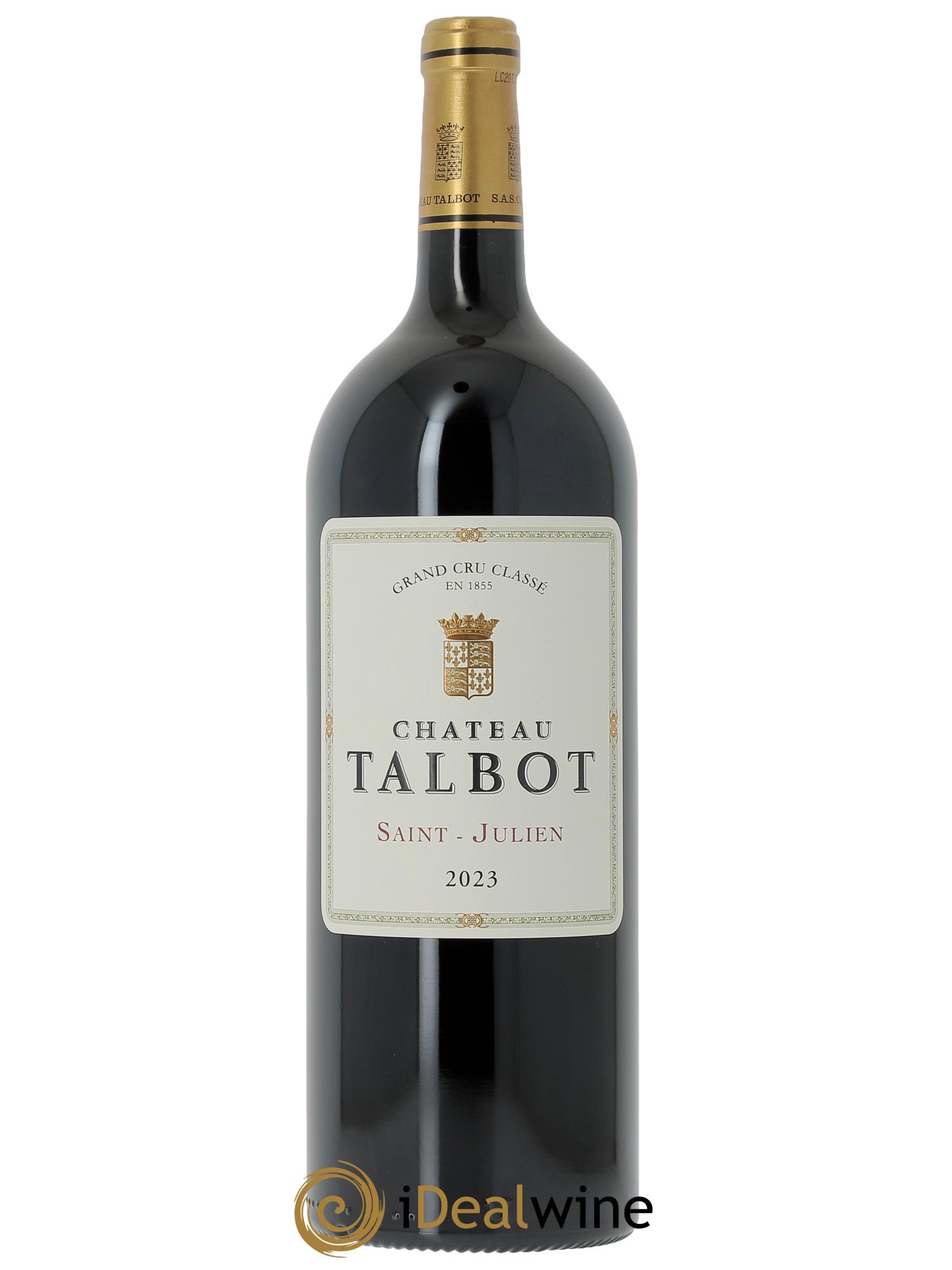 Château Talbot 4ème Grand Cru Classé (CBO à partir de 3 mgs) 2023 - Lot de 1 magnum - 0