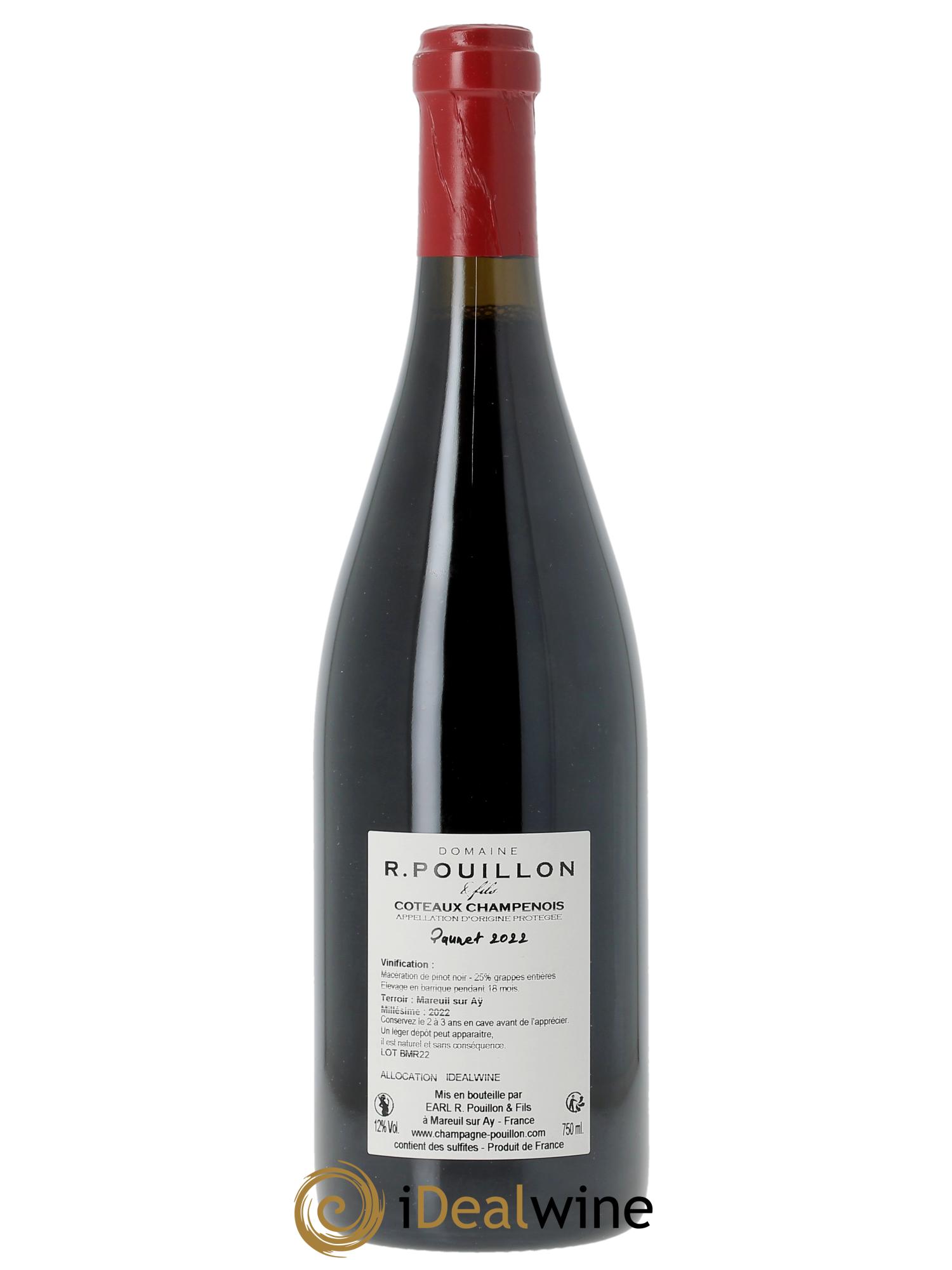 Paunet R. Pouillon & fils 2022 - Lotto di 1 bottiglia - 1