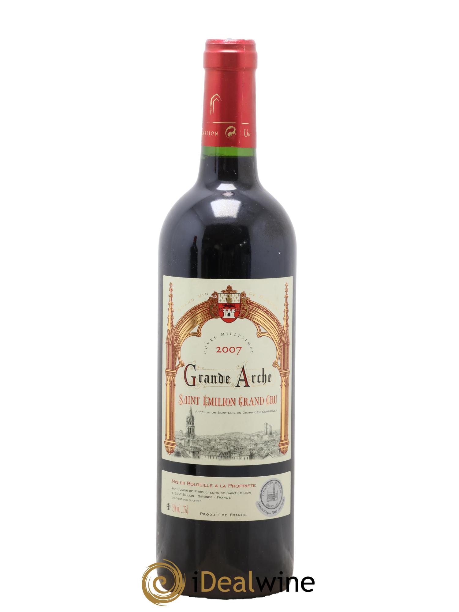 Saint-Émilion Grand Cru Grande Arche 2007 - Lotto di 1 bottiglia - 0
