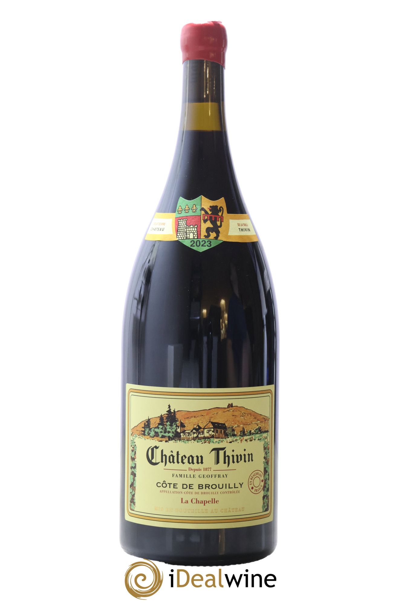 Côte de Brouilly Cuvée La Chapelle Château Thivin 2023 - Posten von 1 Magnum - 0