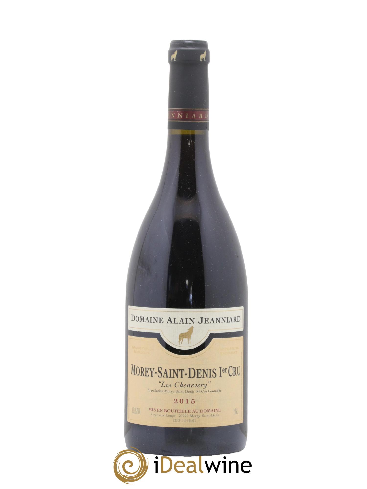 Morey Saint-Denis 1er Cru Les Chenevery Alain Jeanniard 2015 - Lot de 1 bouteille - 0
