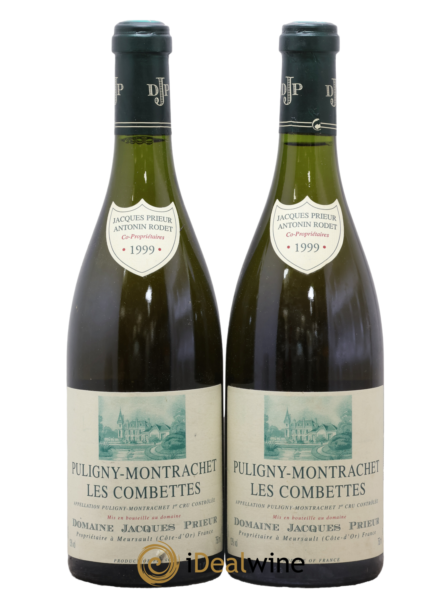 Puligny-Montrachet 1er Cru Les Combettes Jacques Prieur (Domaine) 1999 - Lot de 2 bouteilles - 0