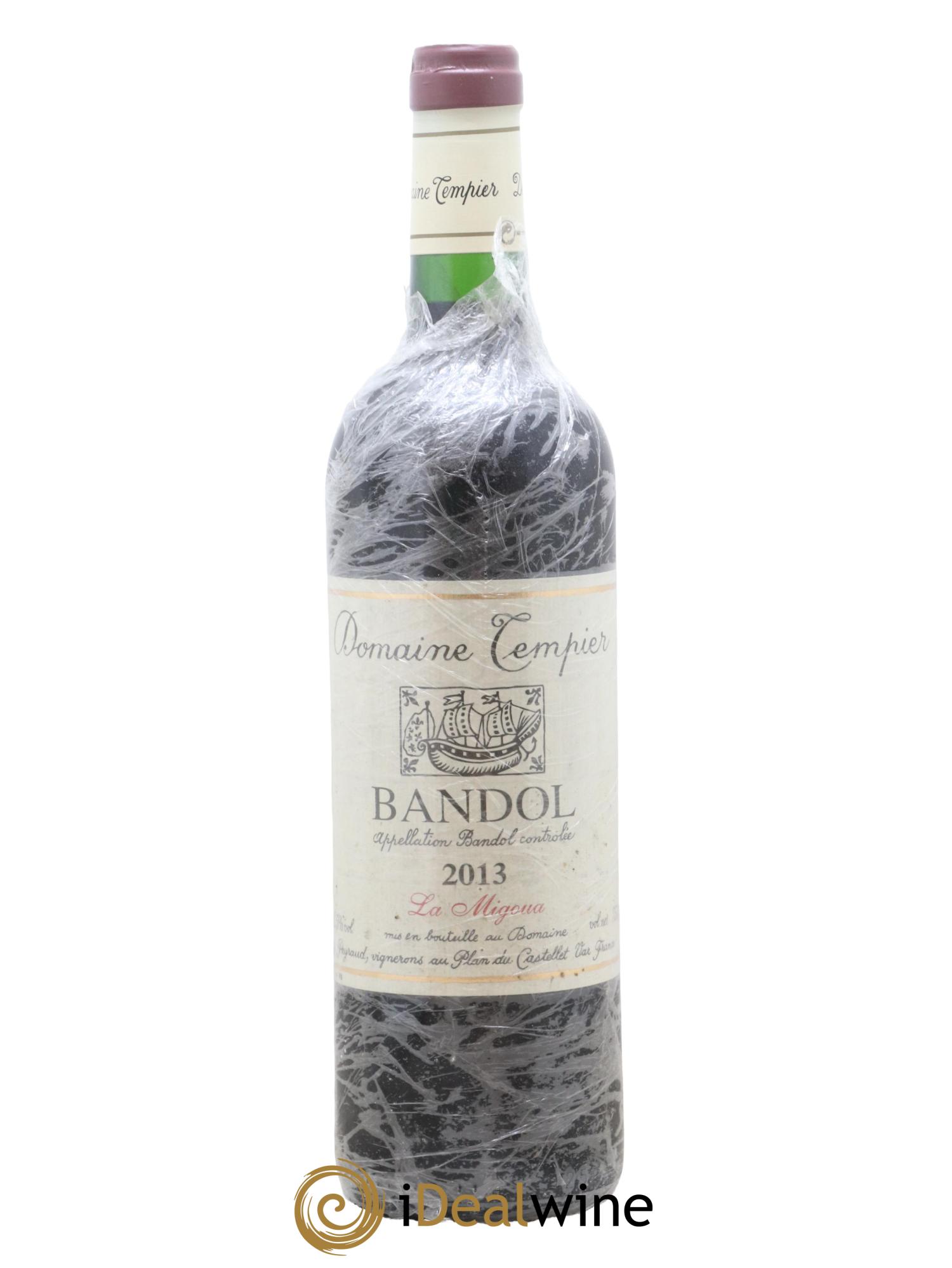 Bandol Domaine Tempier Cuvée La Migoua Famille Peyraud 2013 - Lot de 1 bouteille - 0