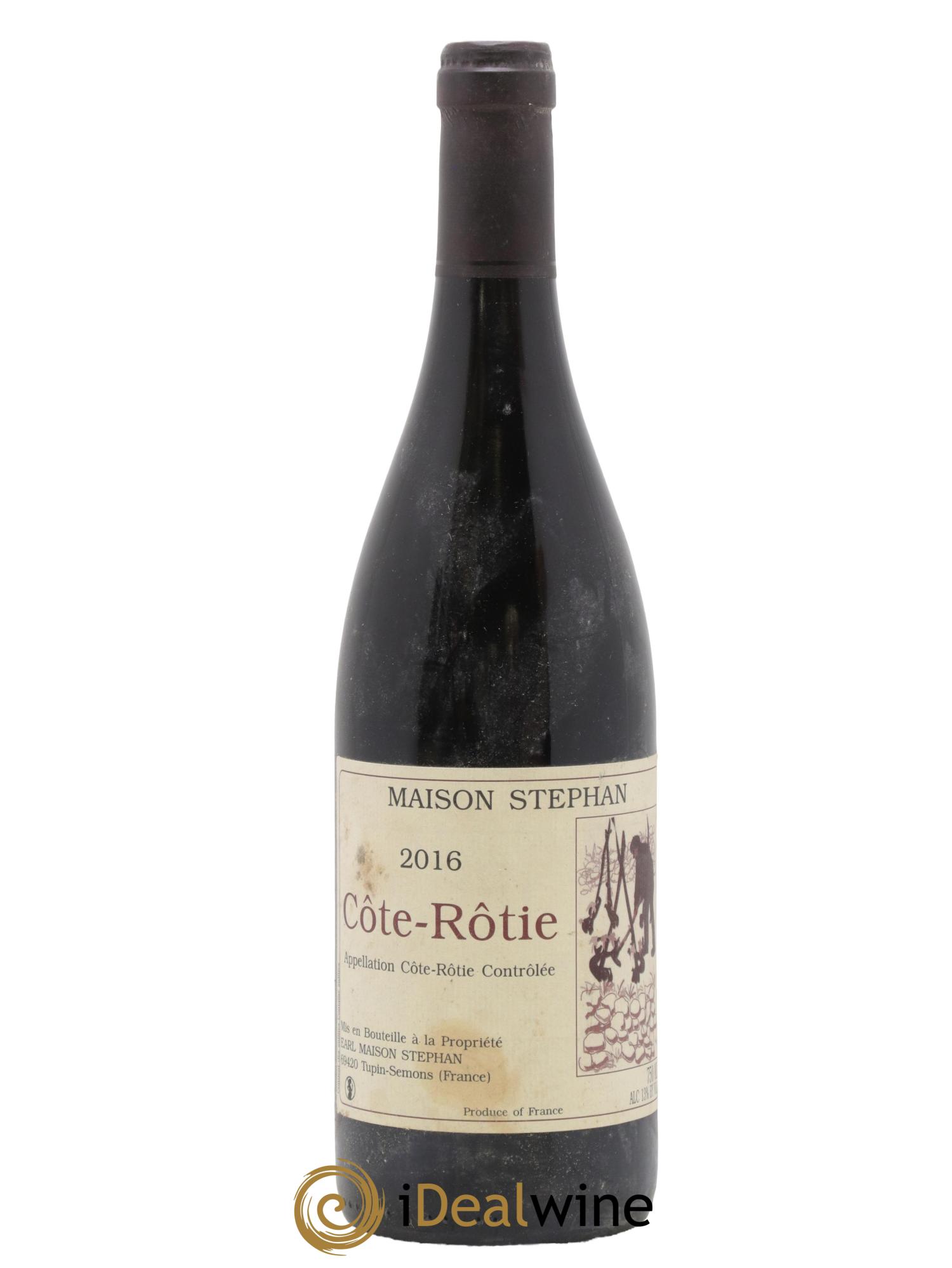 Côte-Rôtie Jean-Michel Stephan 2016 - Lot de 1 bouteille - 0