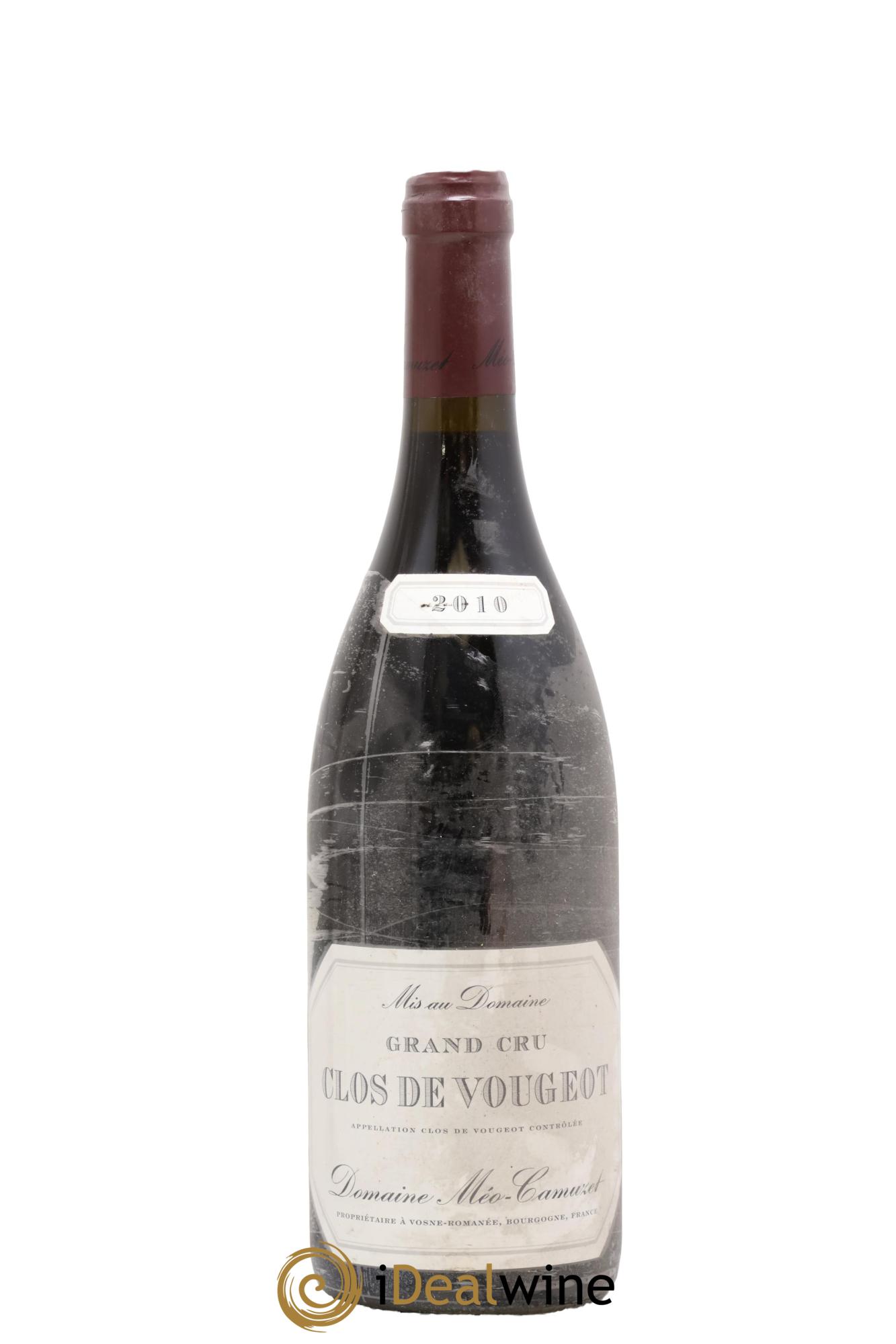Clos de Vougeot Grand Cru Méo-Camuzet (Domaine) 2010 - Posten von 1 Flasche - 0