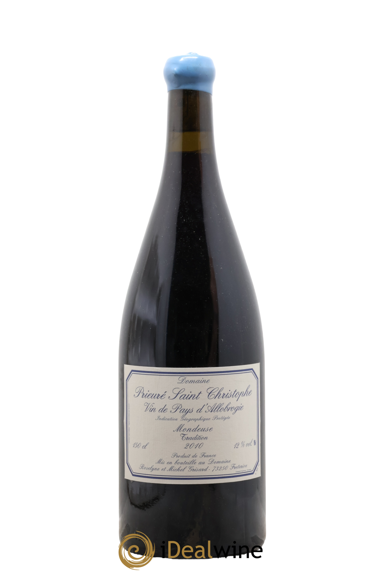 Vin des Allobroges Mondeuse Tradition Prieuré Saint Christophe (Domaine) 2010 - Lot de 1 magnum - 0