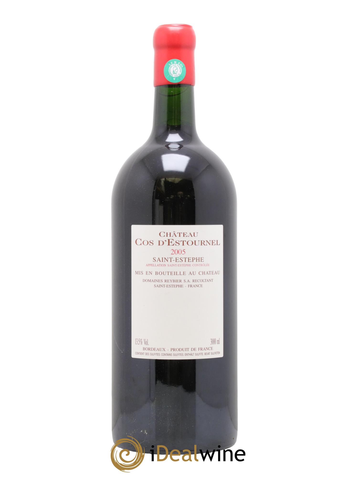 Cos d'Estournel 2ème Grand Cru Classé 2005 - Lot de 1 double magnum - 1