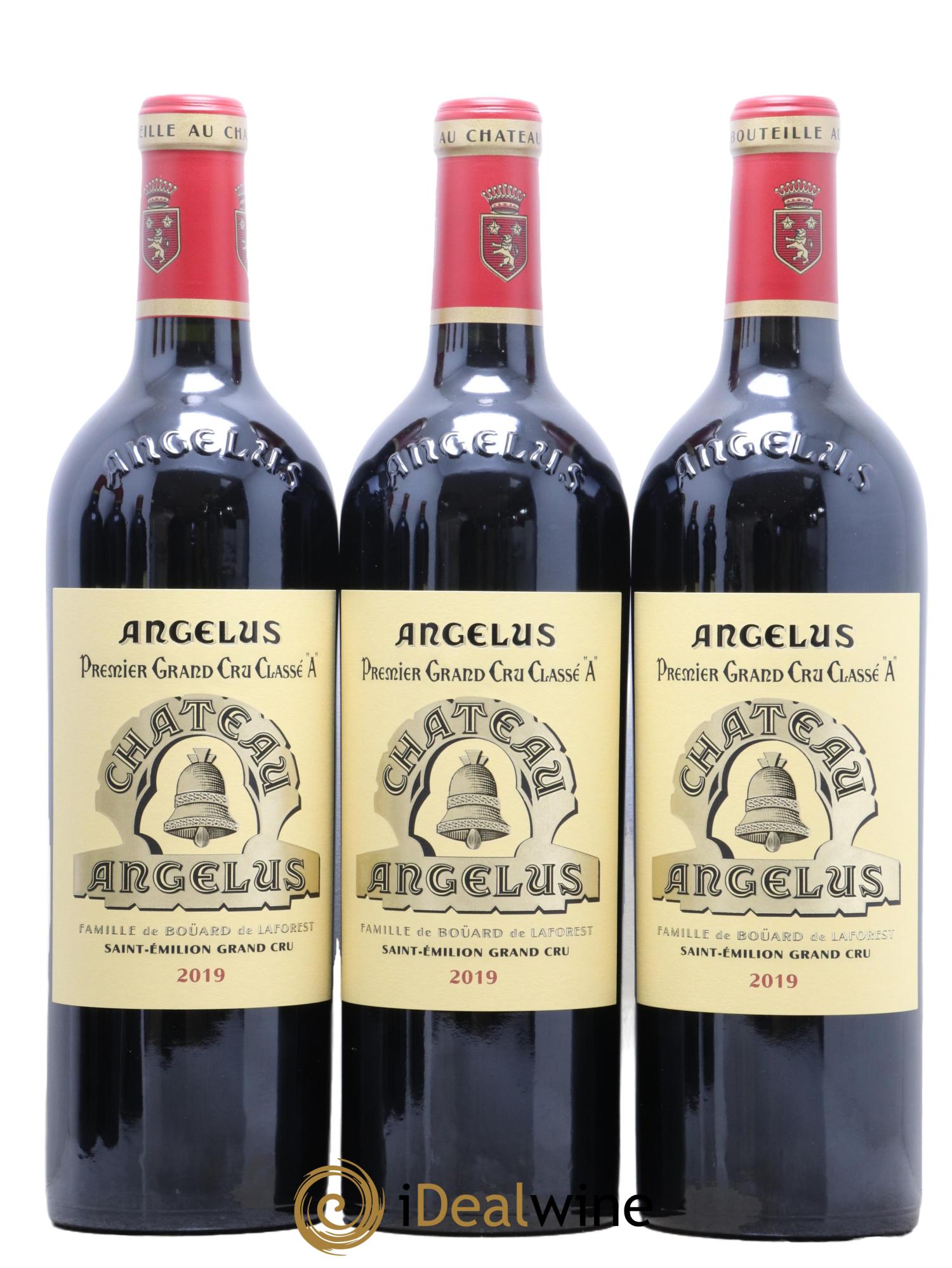 Château Angélus 1er Grand Cru Classé A 2019 - Lot of 6 bottles - 1