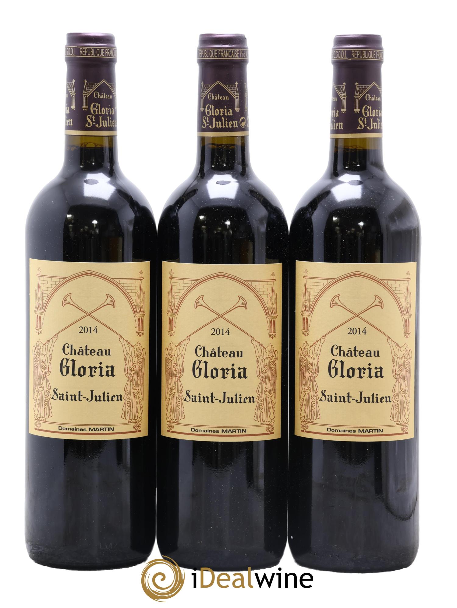 Château Gloria 2014 - Posten von 3 Flaschen - 0